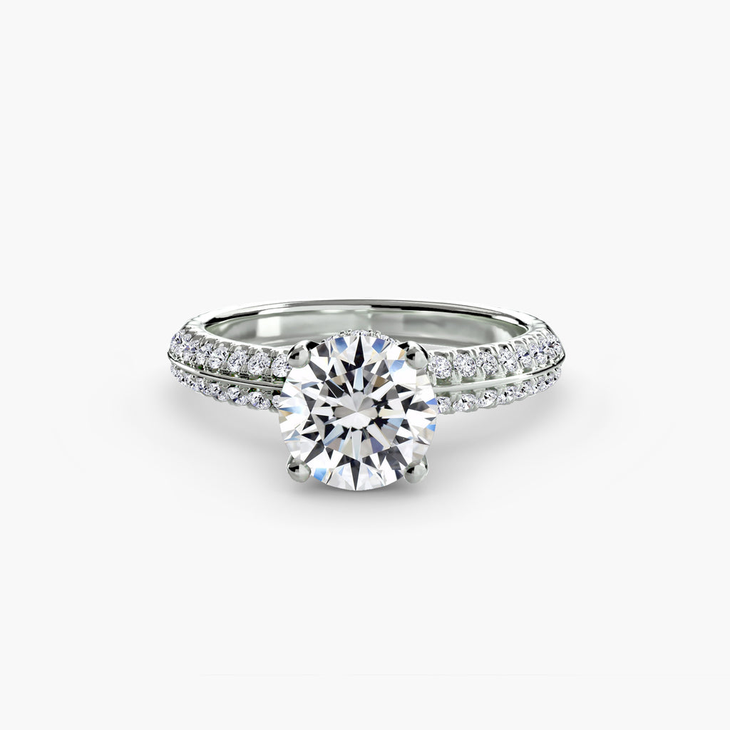 Solitaire mit Pavé 1