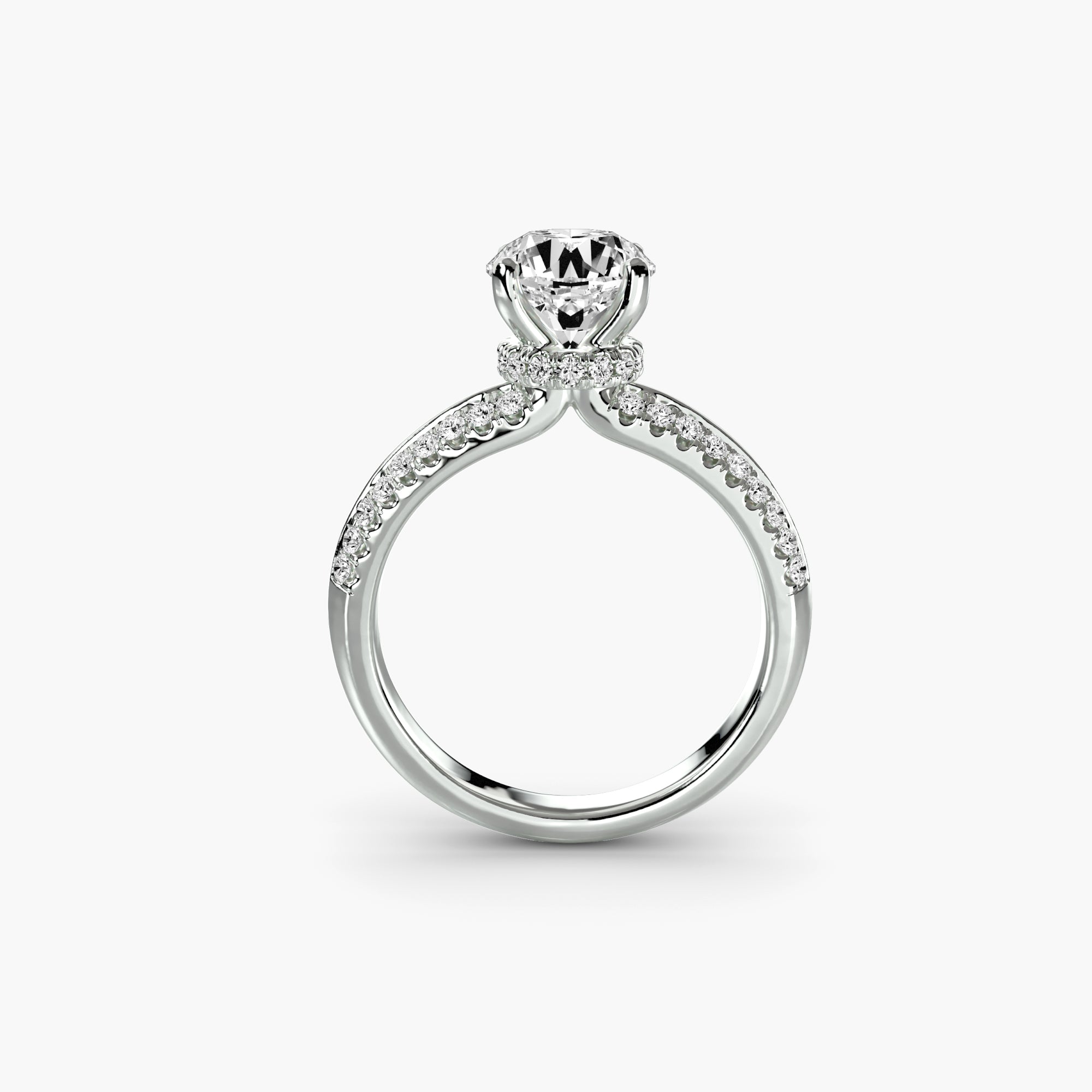 Solitaire mit Pavé 1