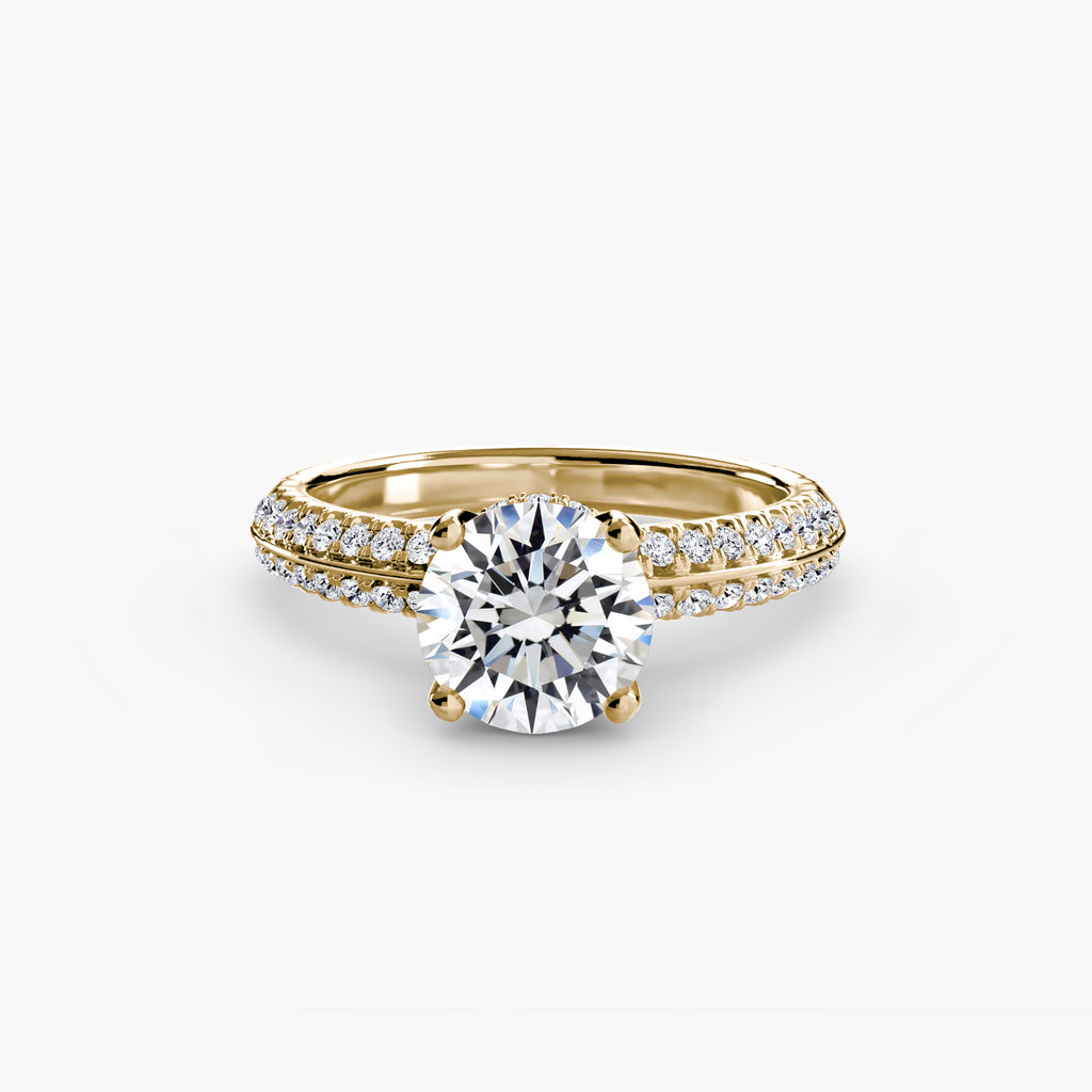 Solitaire mit Pavé 1
