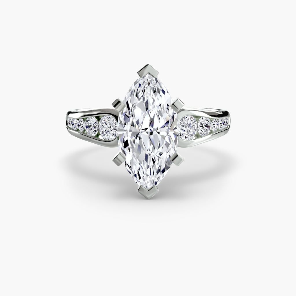 Solitaire mit Pavé 2