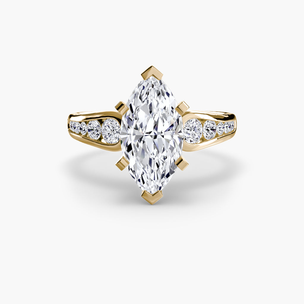 Solitaire mit Pavé 2