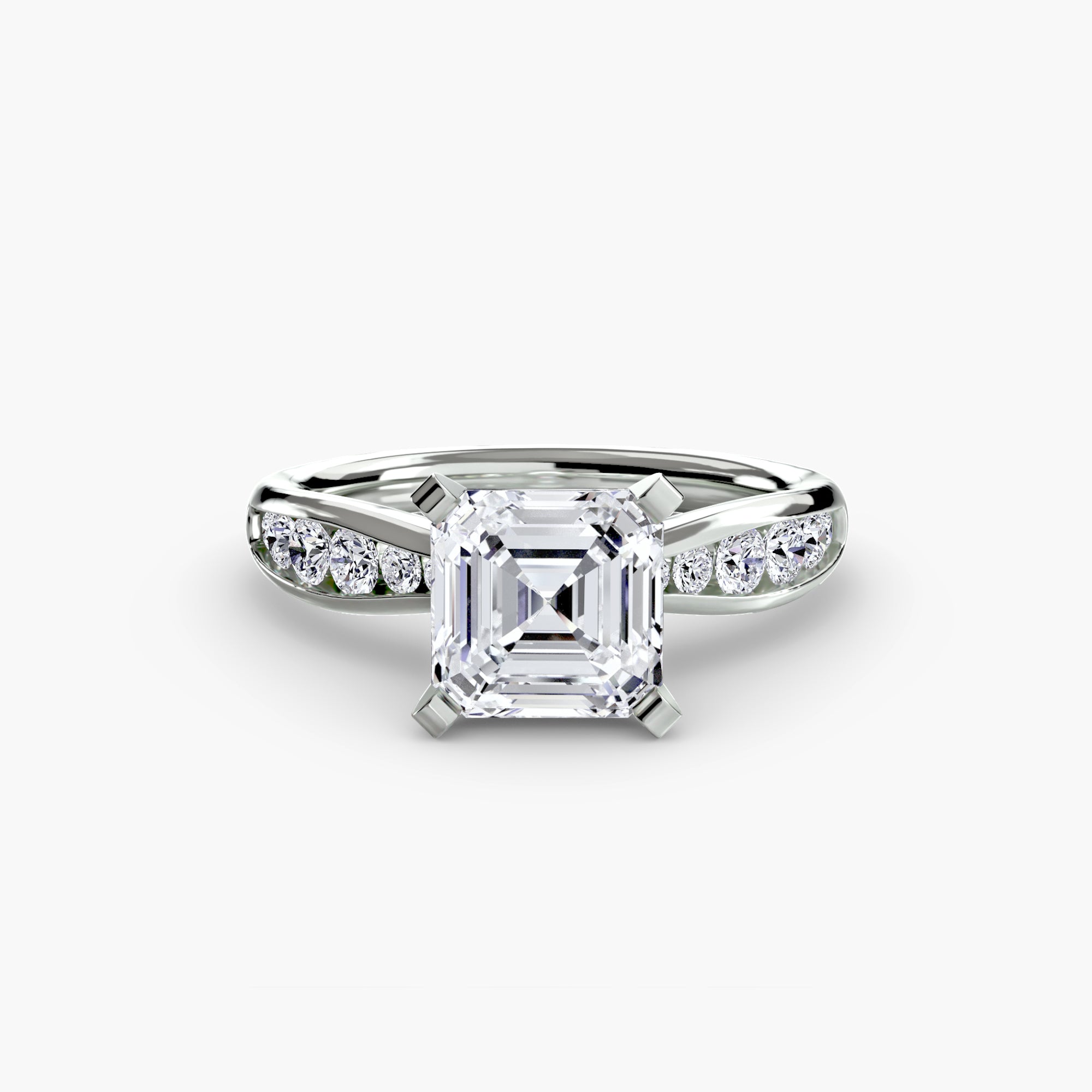 Solitaire mit Pavé 3