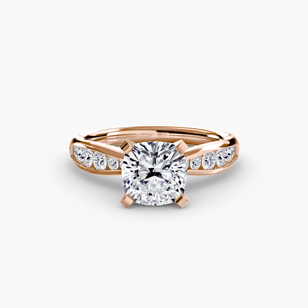 Solitaire mit Pavé 3
