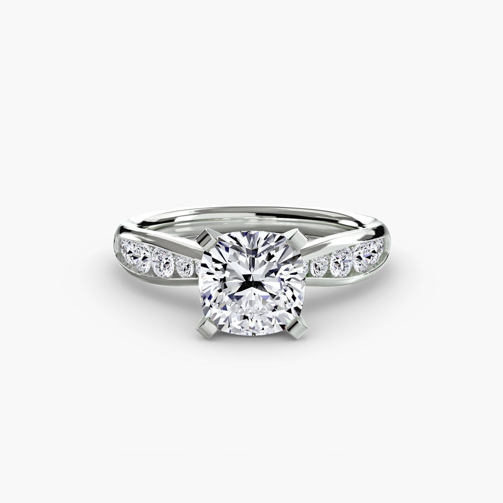 Solitaire mit Pavé 3