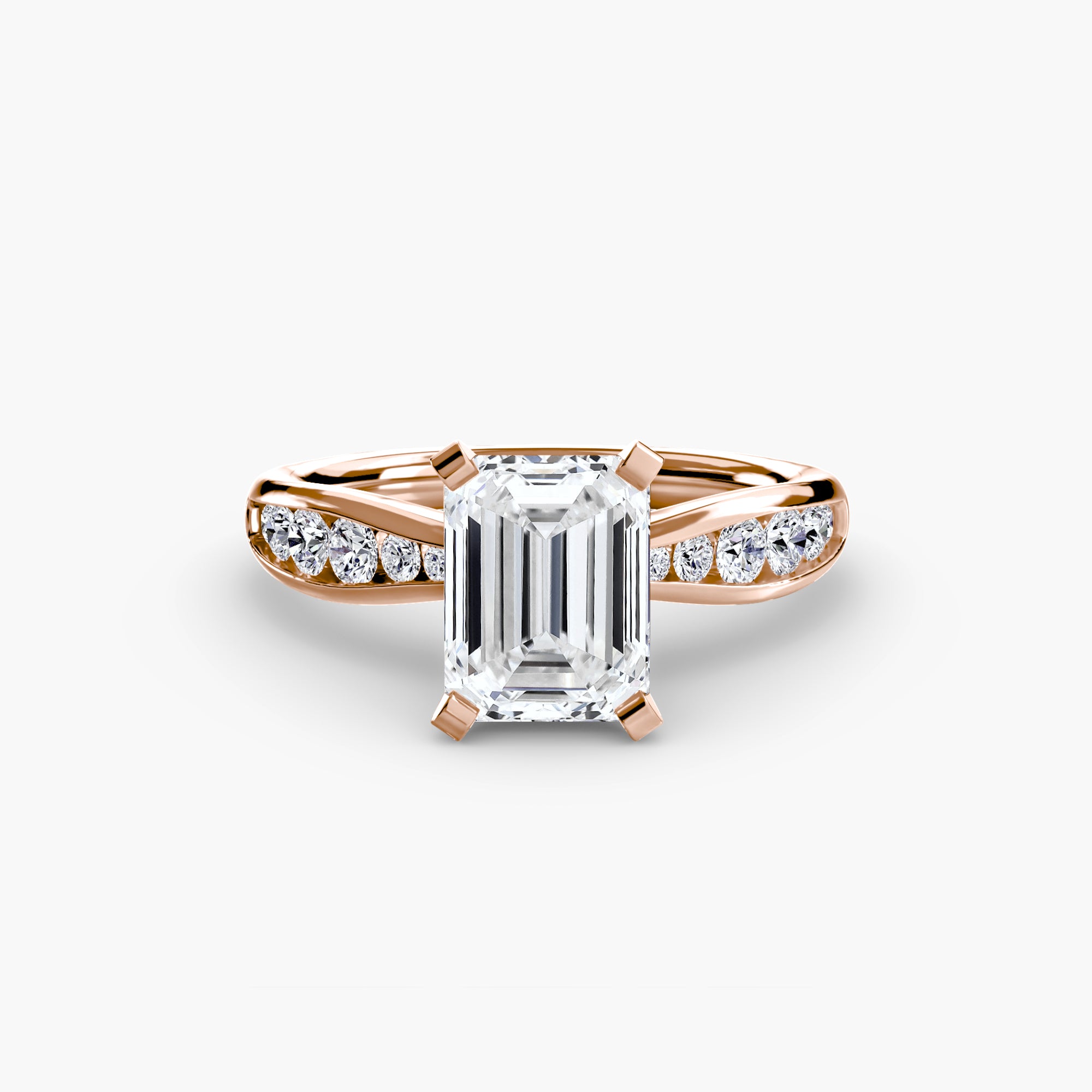 Solitaire mit Pavé 3