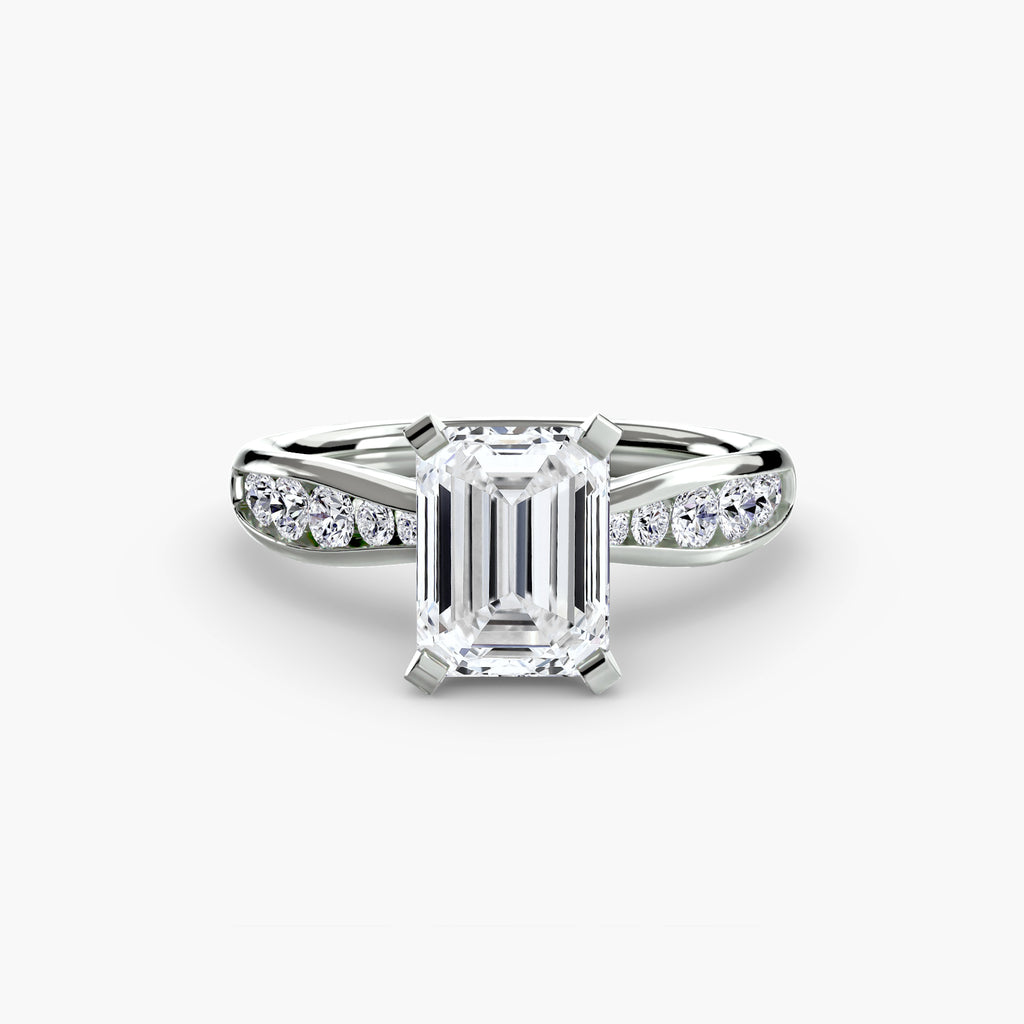 Solitaire mit Pavé 3