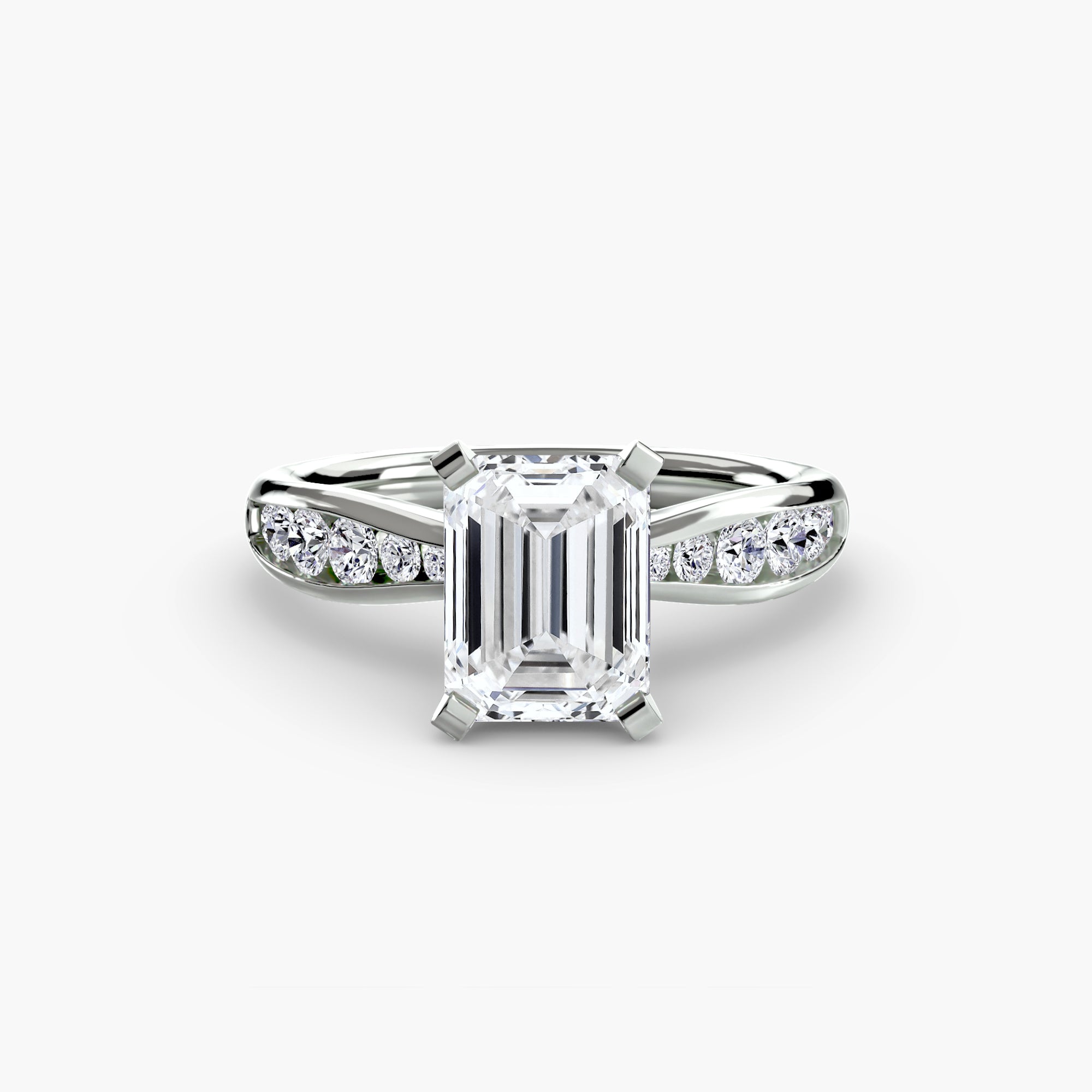 Solitaire mit Pavé 3