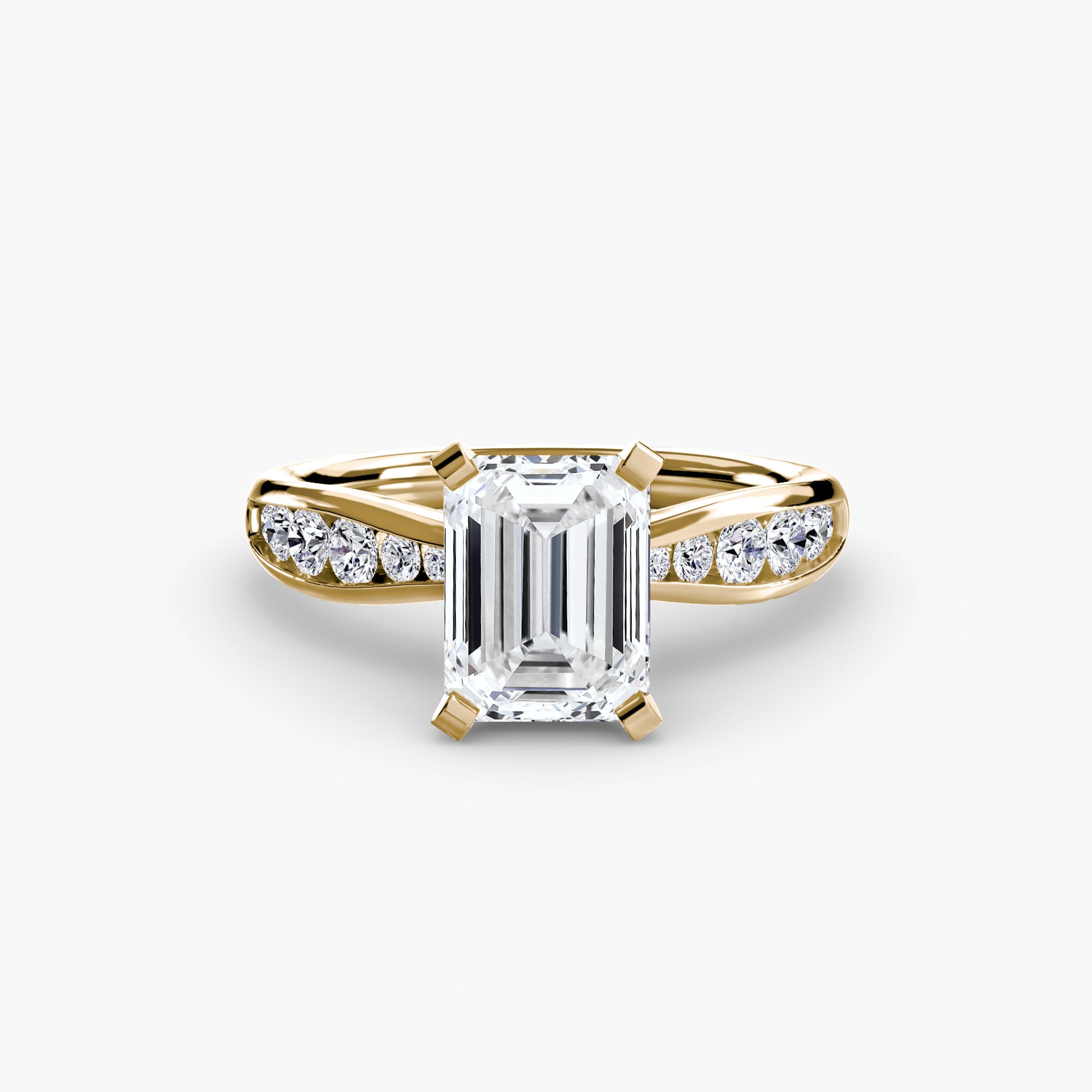 Solitaire mit Pavé 3