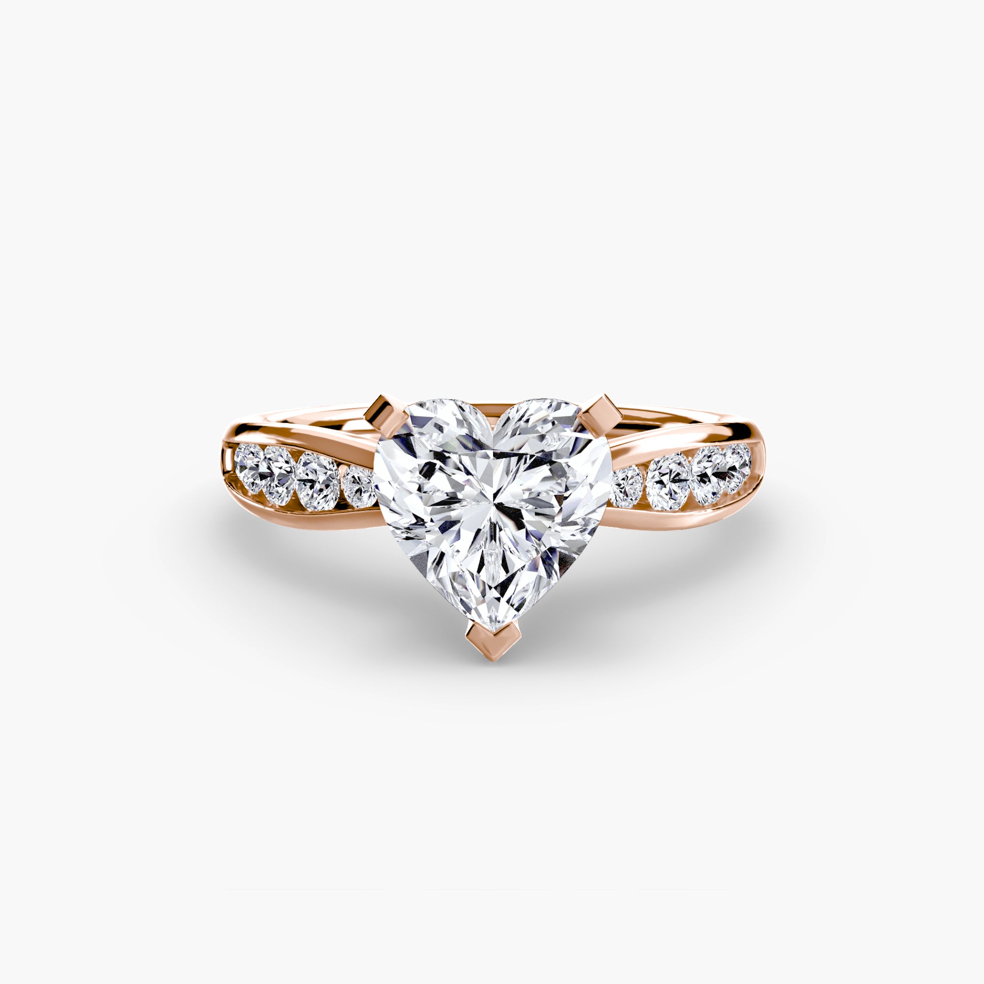 Solitaire mit Pavé 3