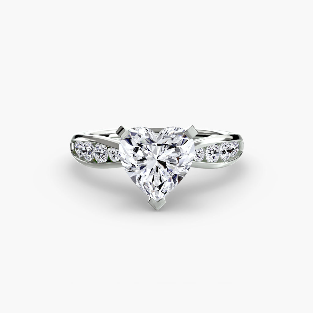 Solitaire mit Pavé 3