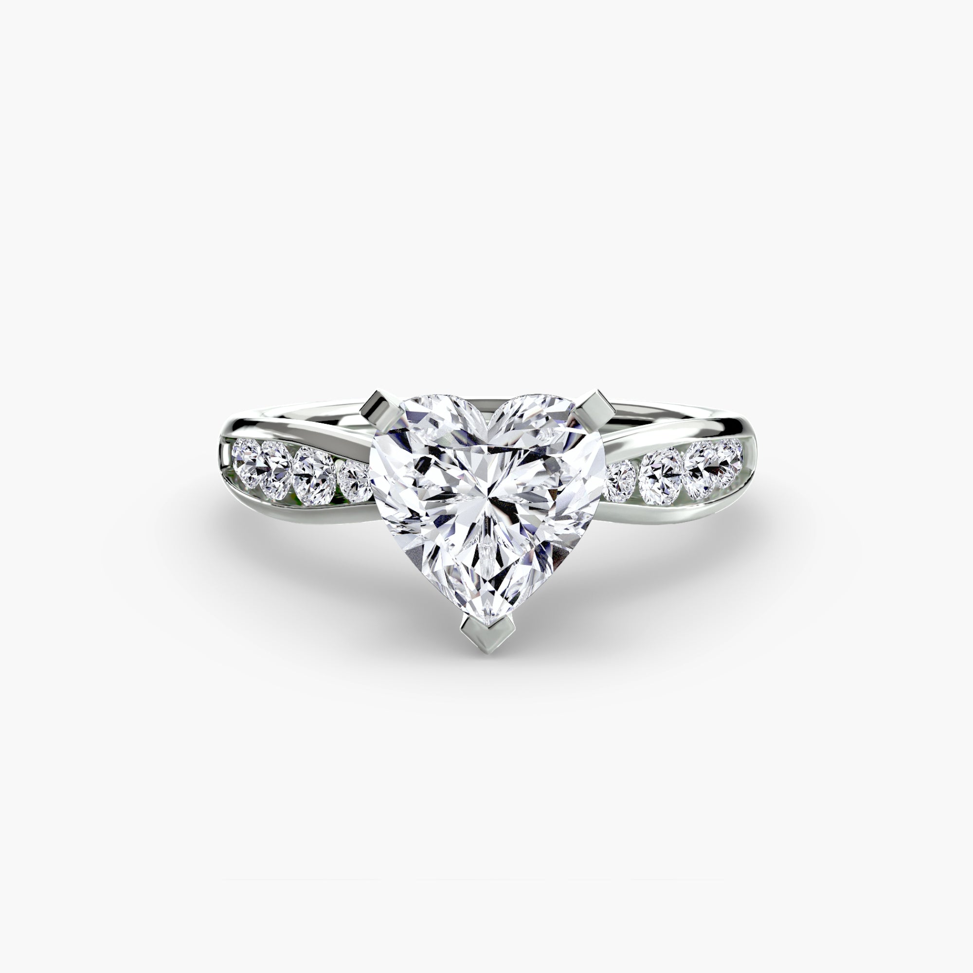 Solitaire mit Pavé 3