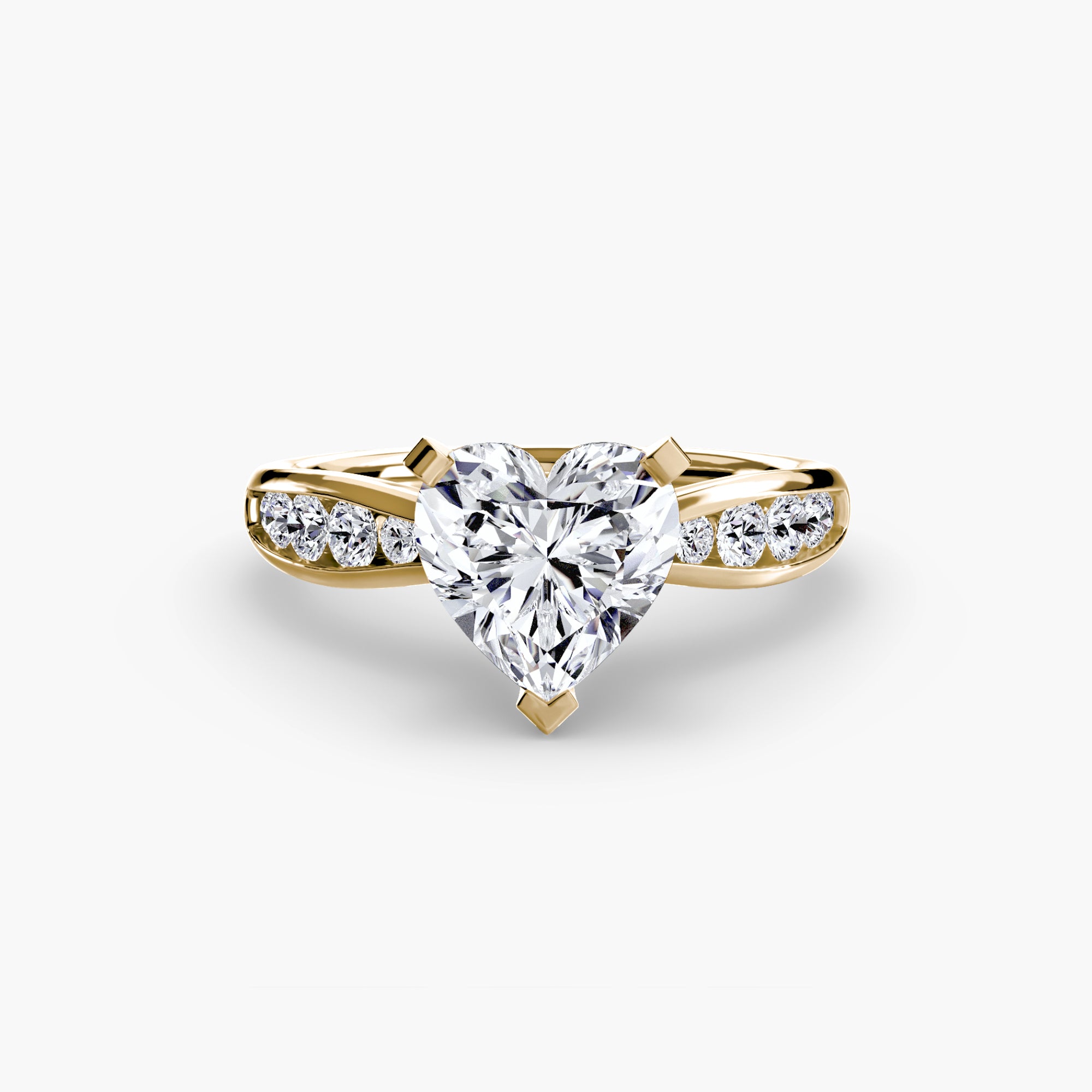 Solitaire mit Pavé 3