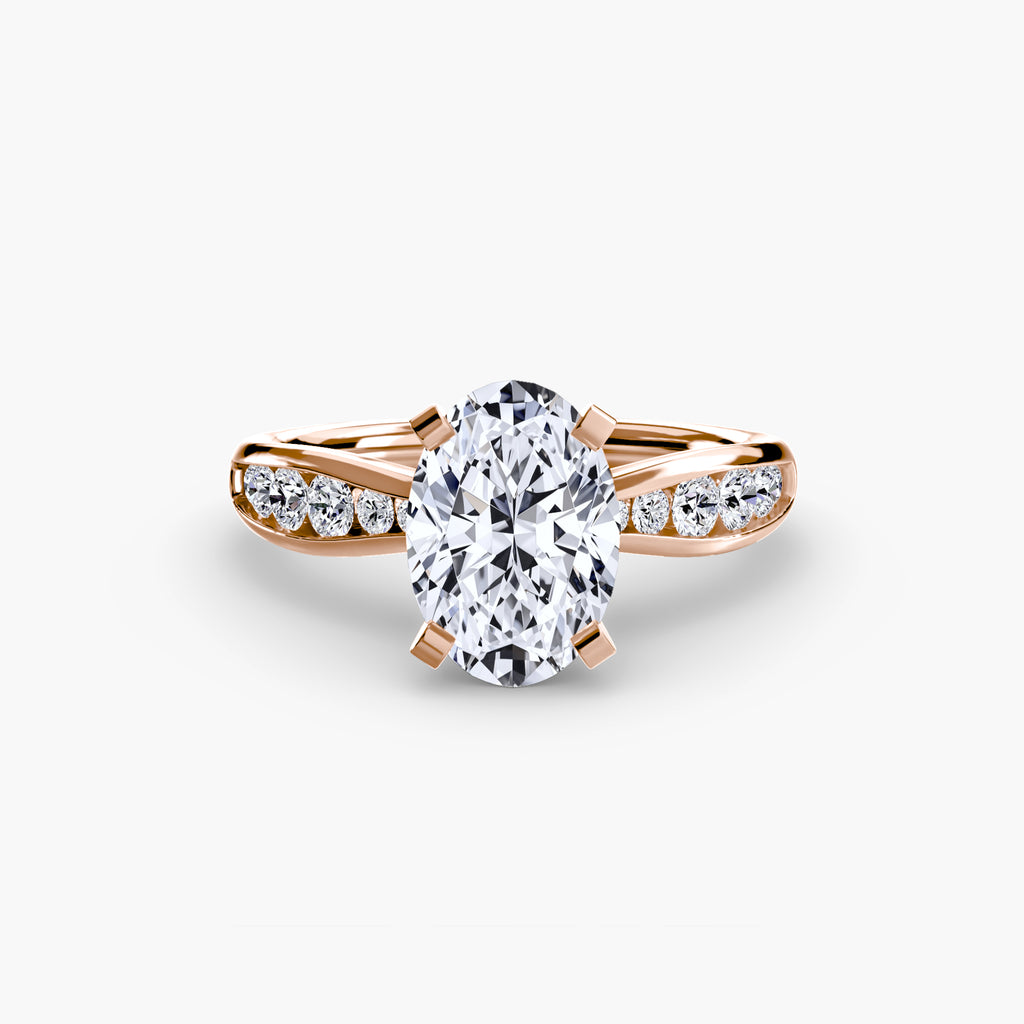 Solitaire mit Pavé 3