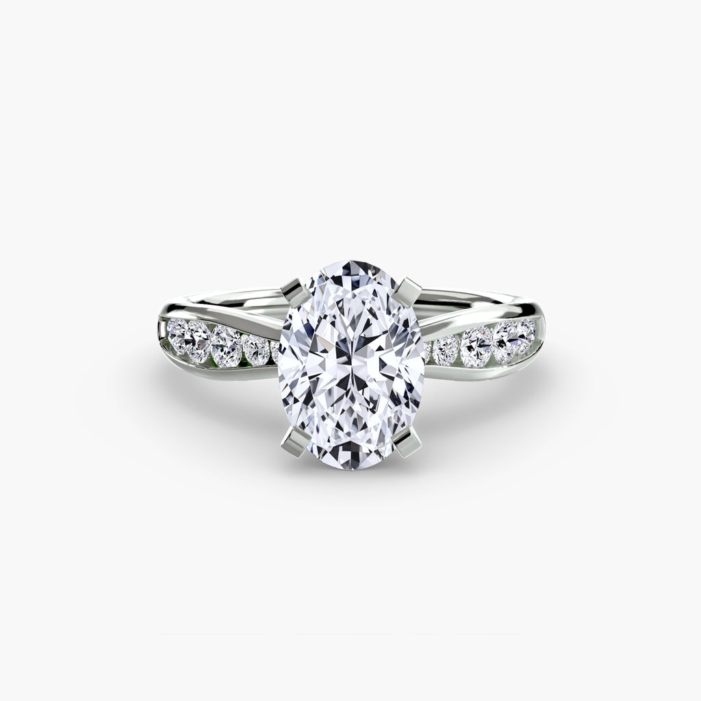 Solitaire mit Pavé 3