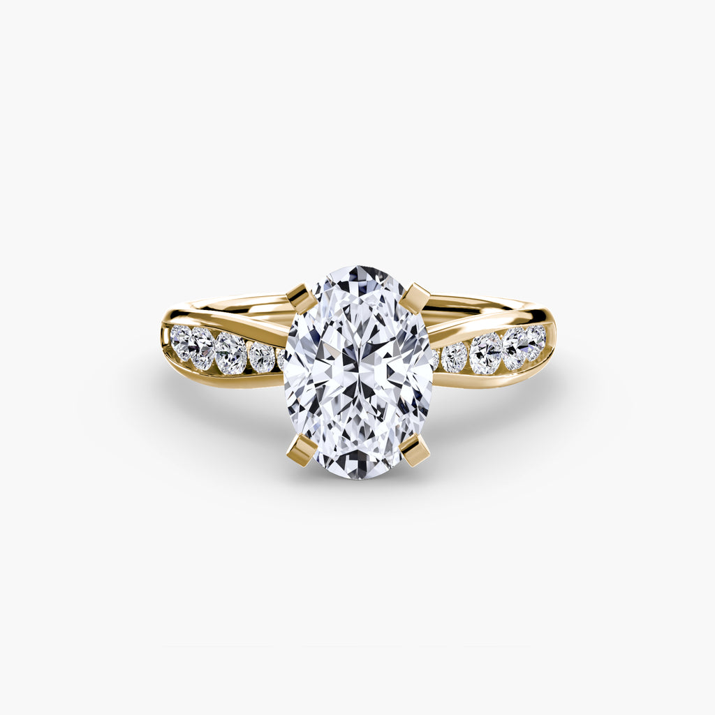 Solitaire mit Pavé 3