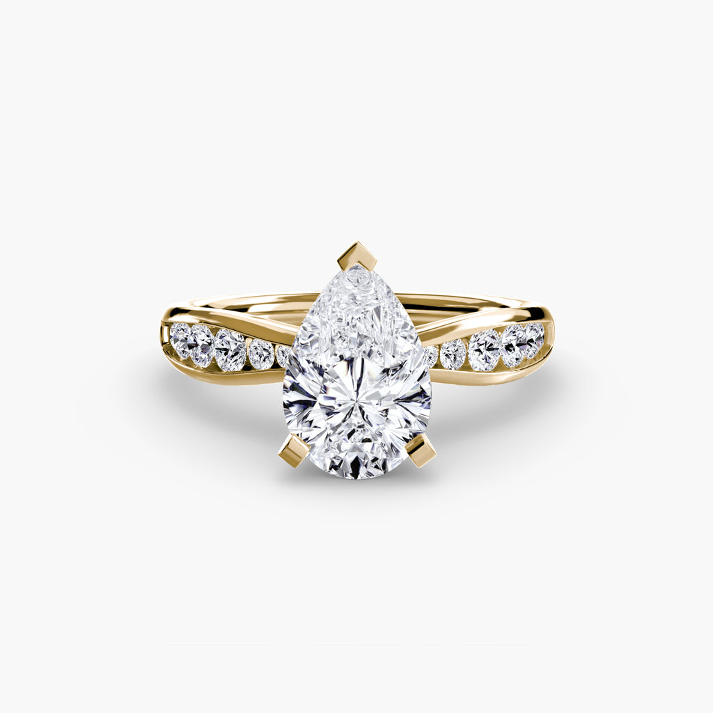 Solitaire mit Pavé 3
