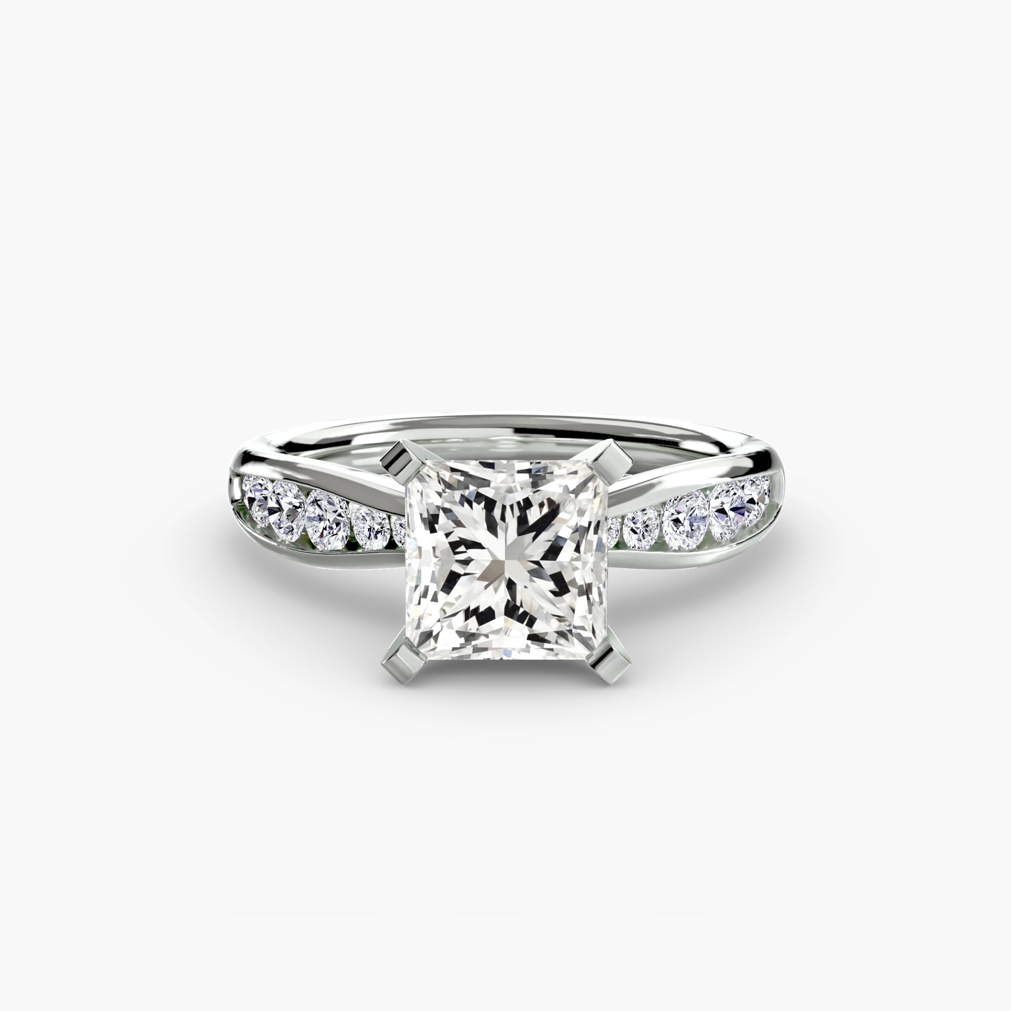 Solitaire mit Pavé 3