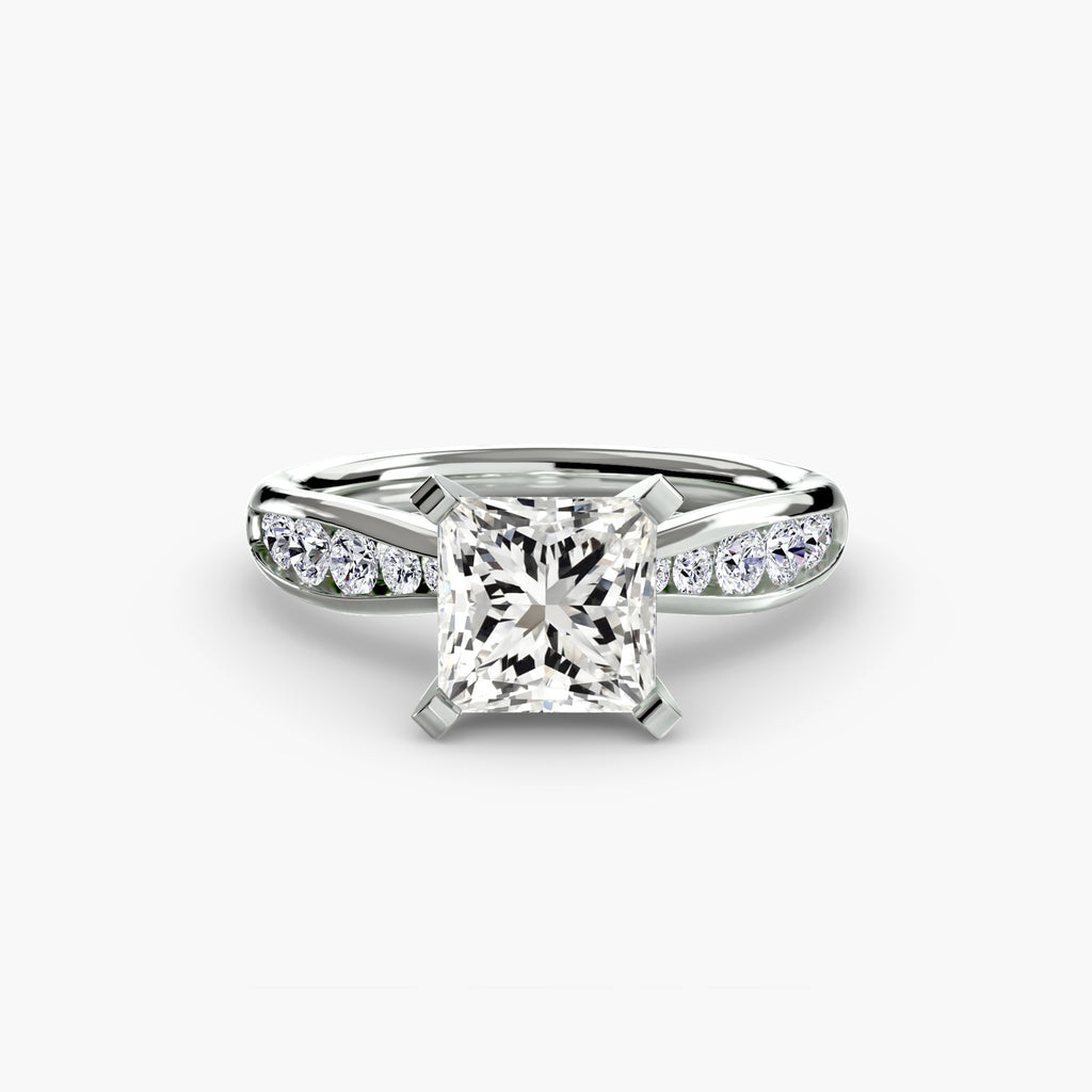 Solitaire mit Pavé 3