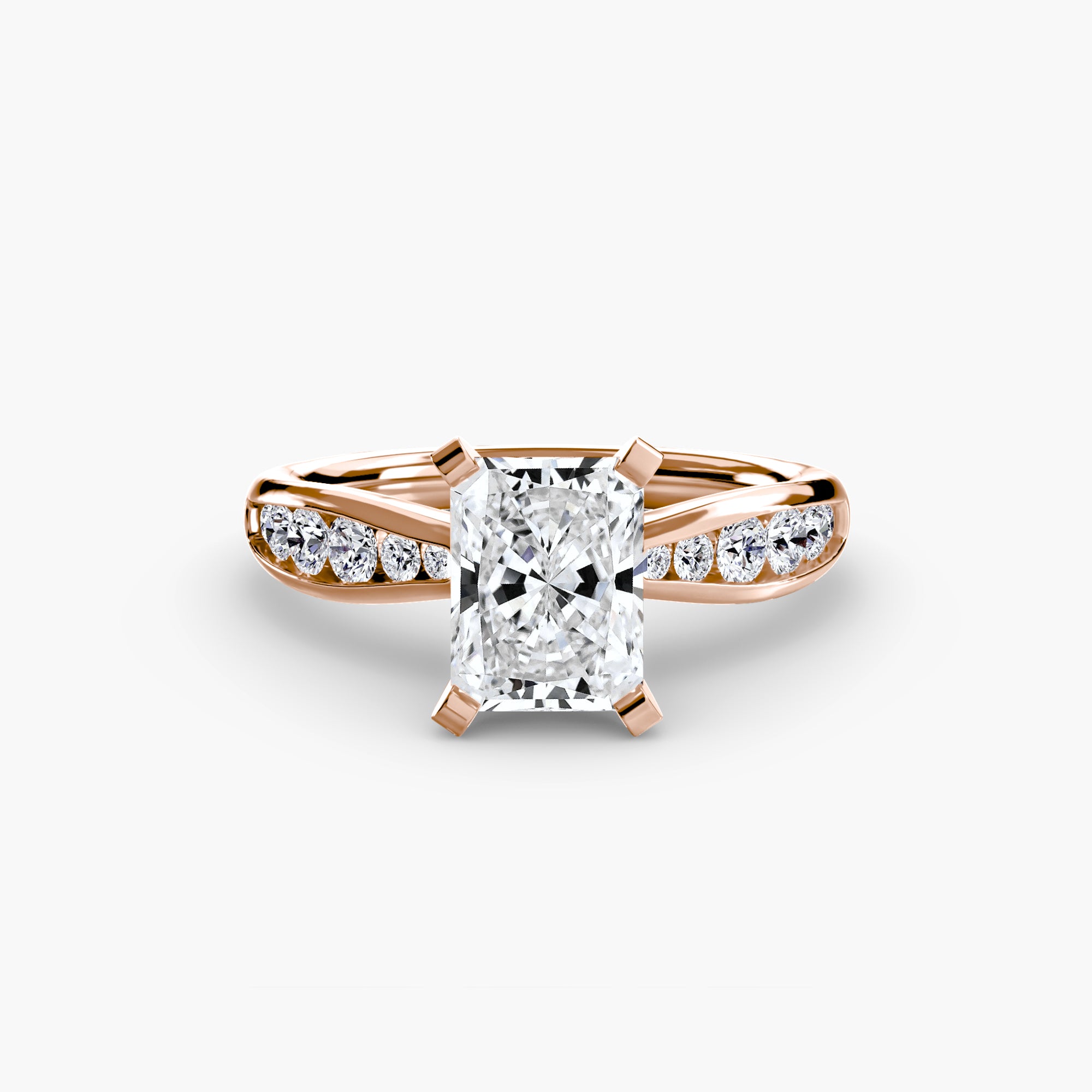 Solitaire mit Pavé 3