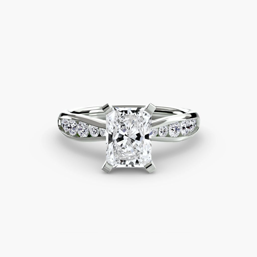 Solitaire mit Pavé 3