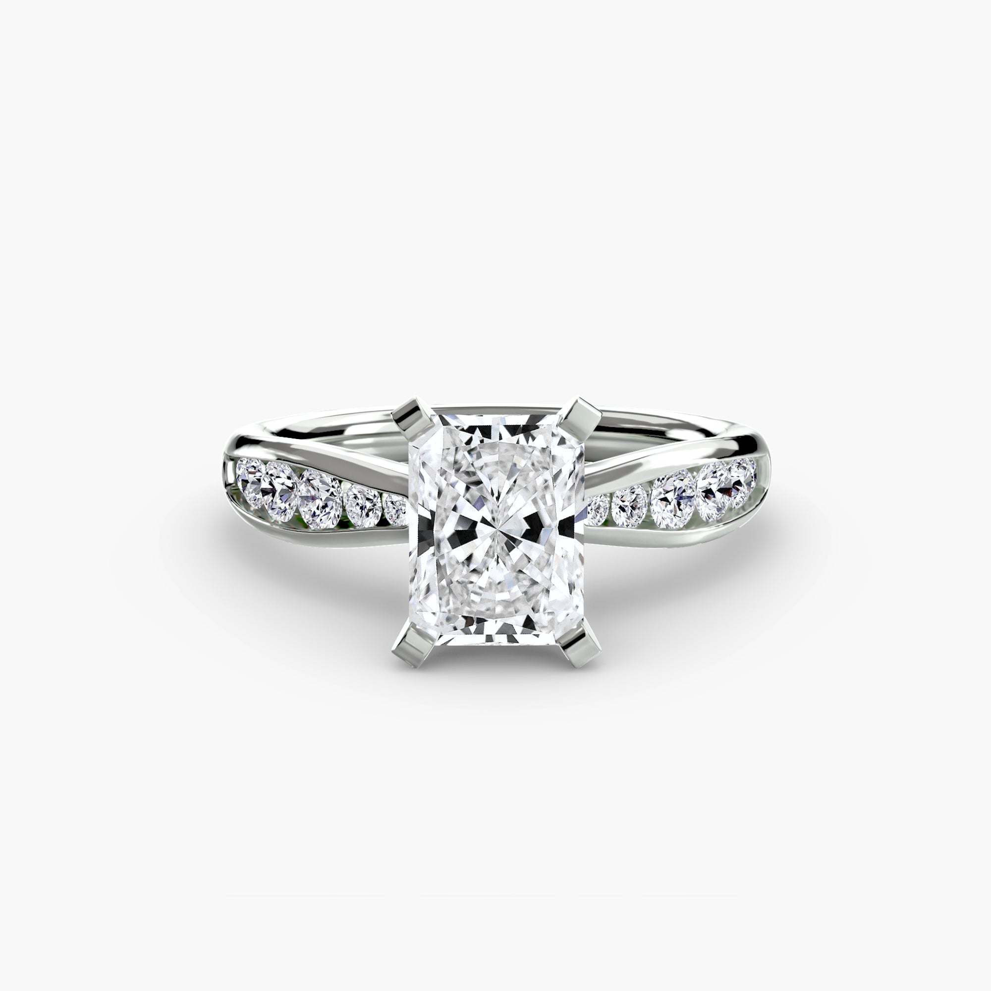Solitaire mit Pavé 3