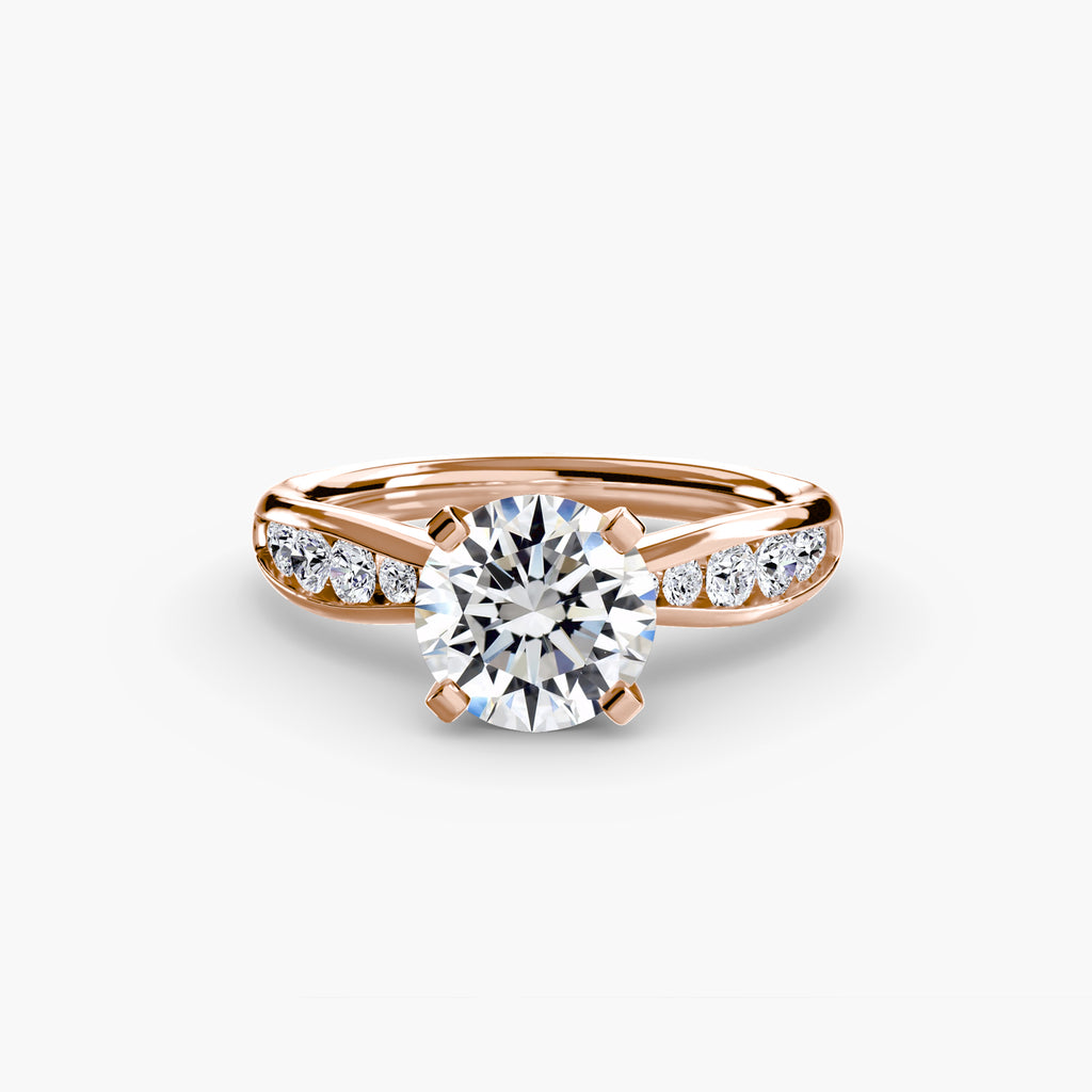 Solitaire mit Pavé 3