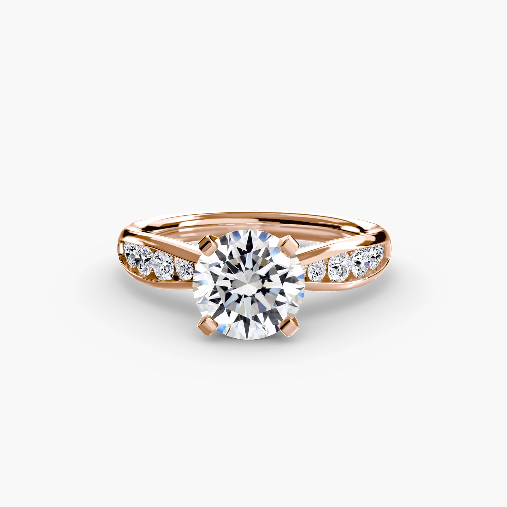 Solitaire mit Pavé 3