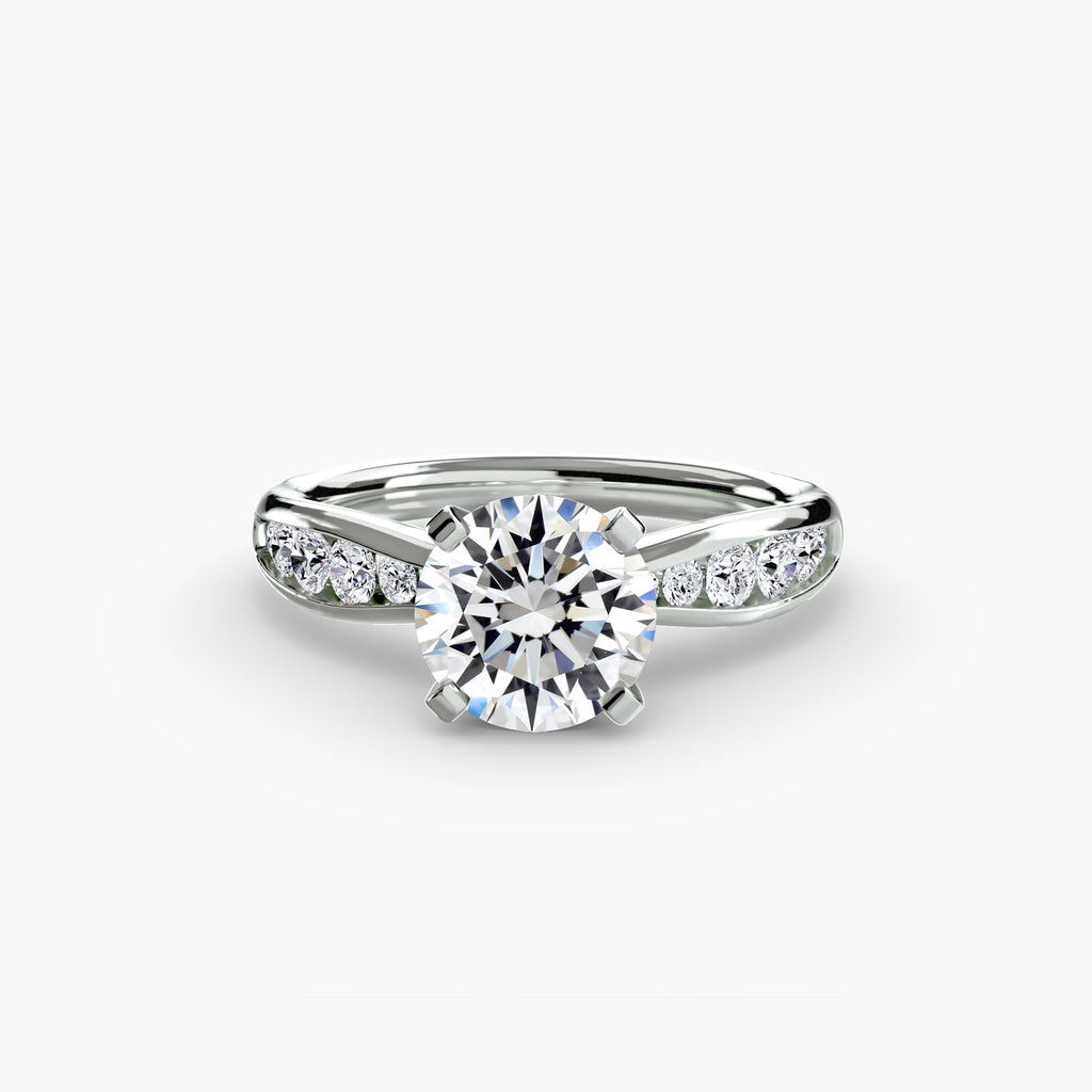 Solitaire mit Pavé 3
