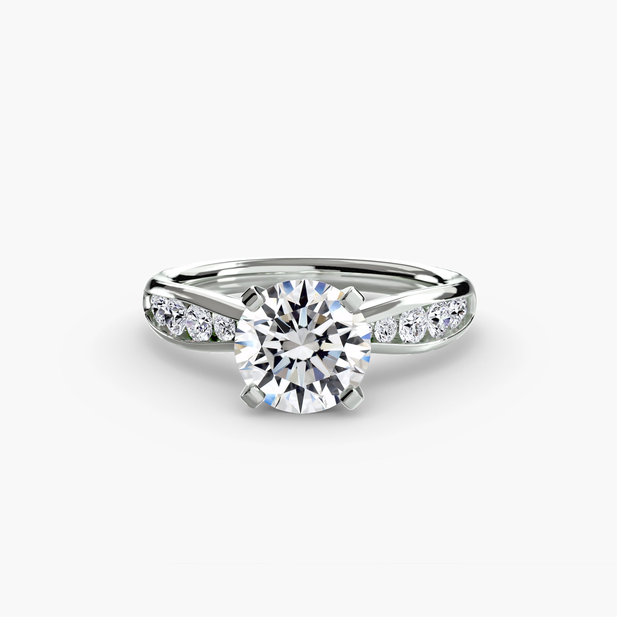 Solitaire mit Pavé 3