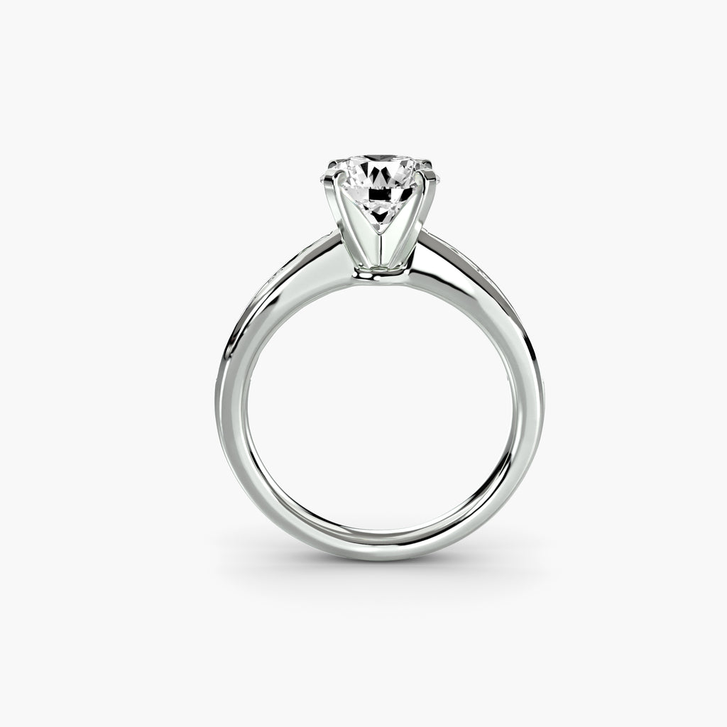 Solitaire mit Pavé 3