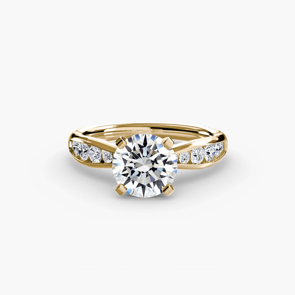 Solitaire mit Pavé 3