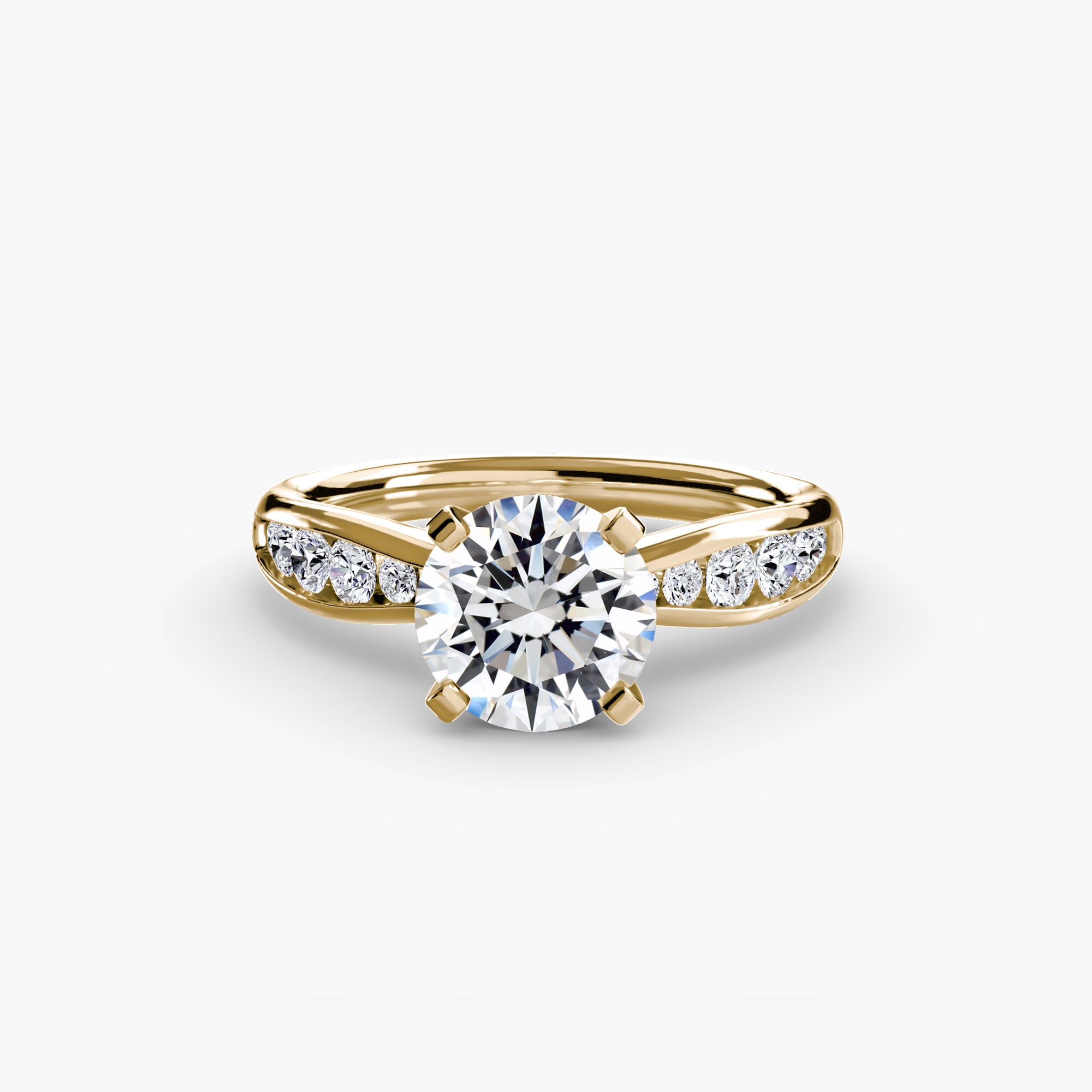 Solitaire mit Pavé 3