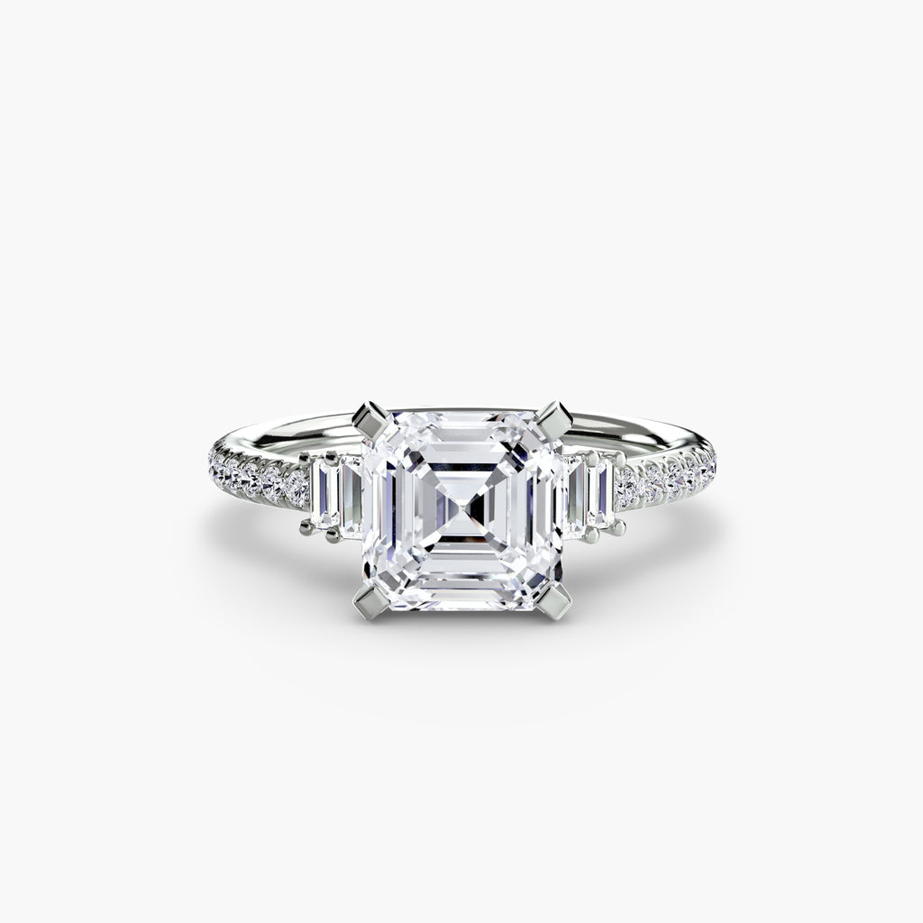 Solitaire mit Pavé 4