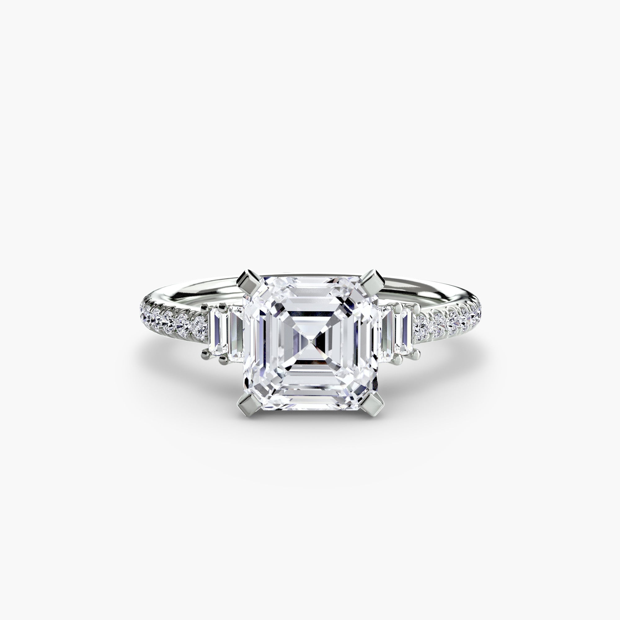 Solitaire mit Pavé 4