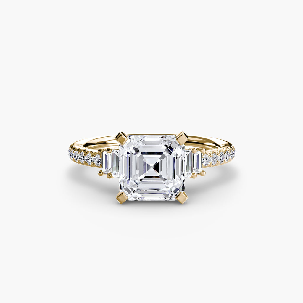 Solitaire mit Pavé 4