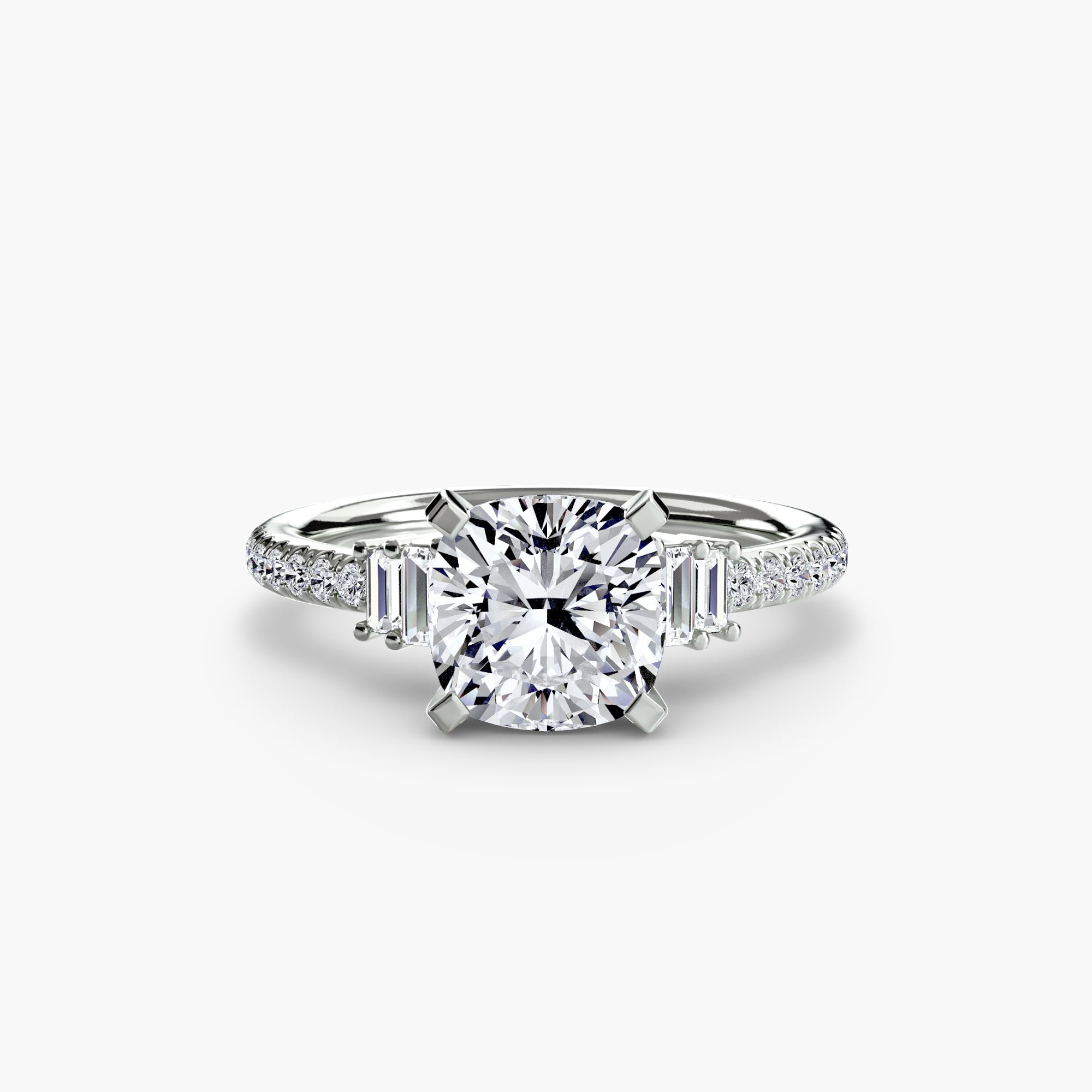 Solitaire mit Pavé 4