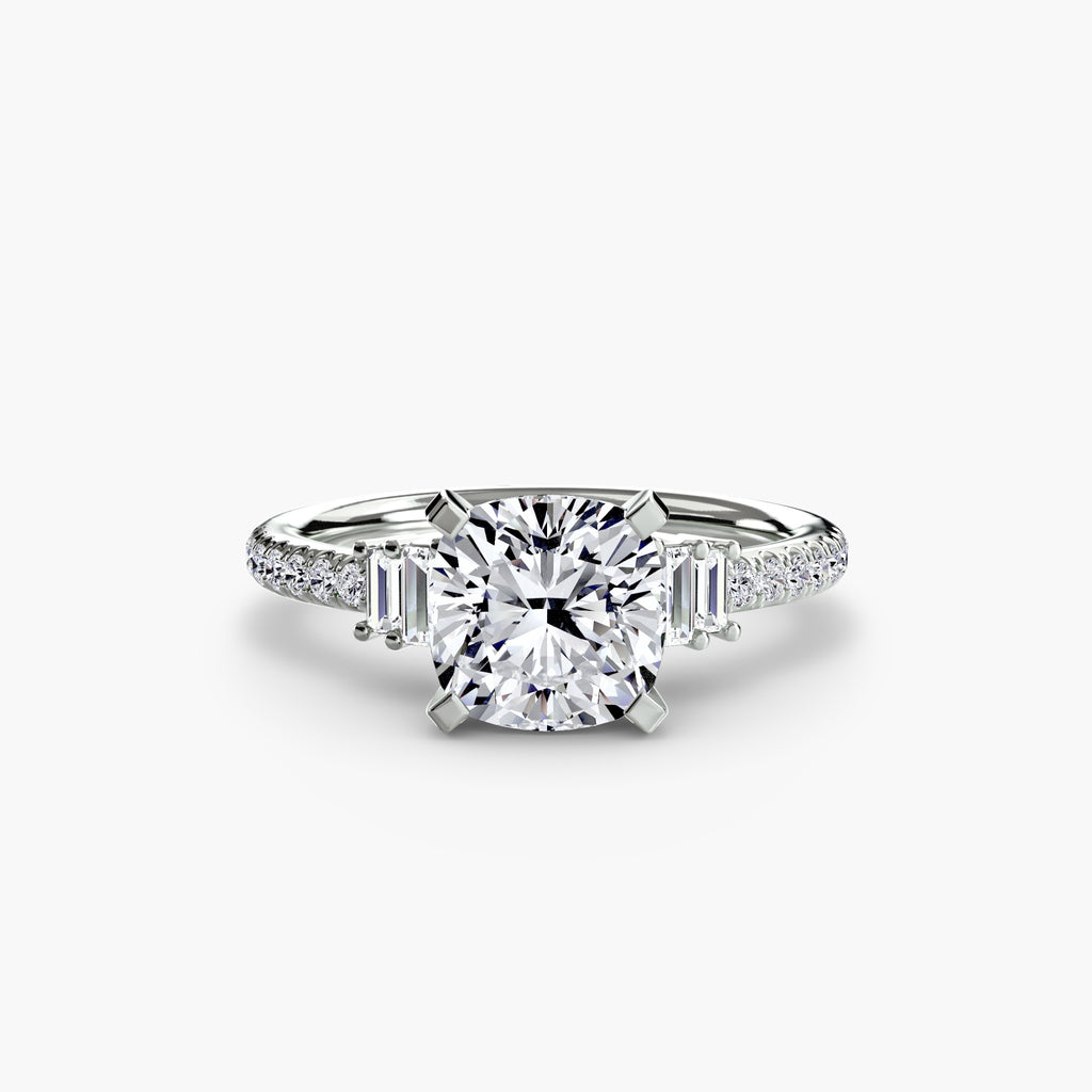 Solitaire mit Pavé 4