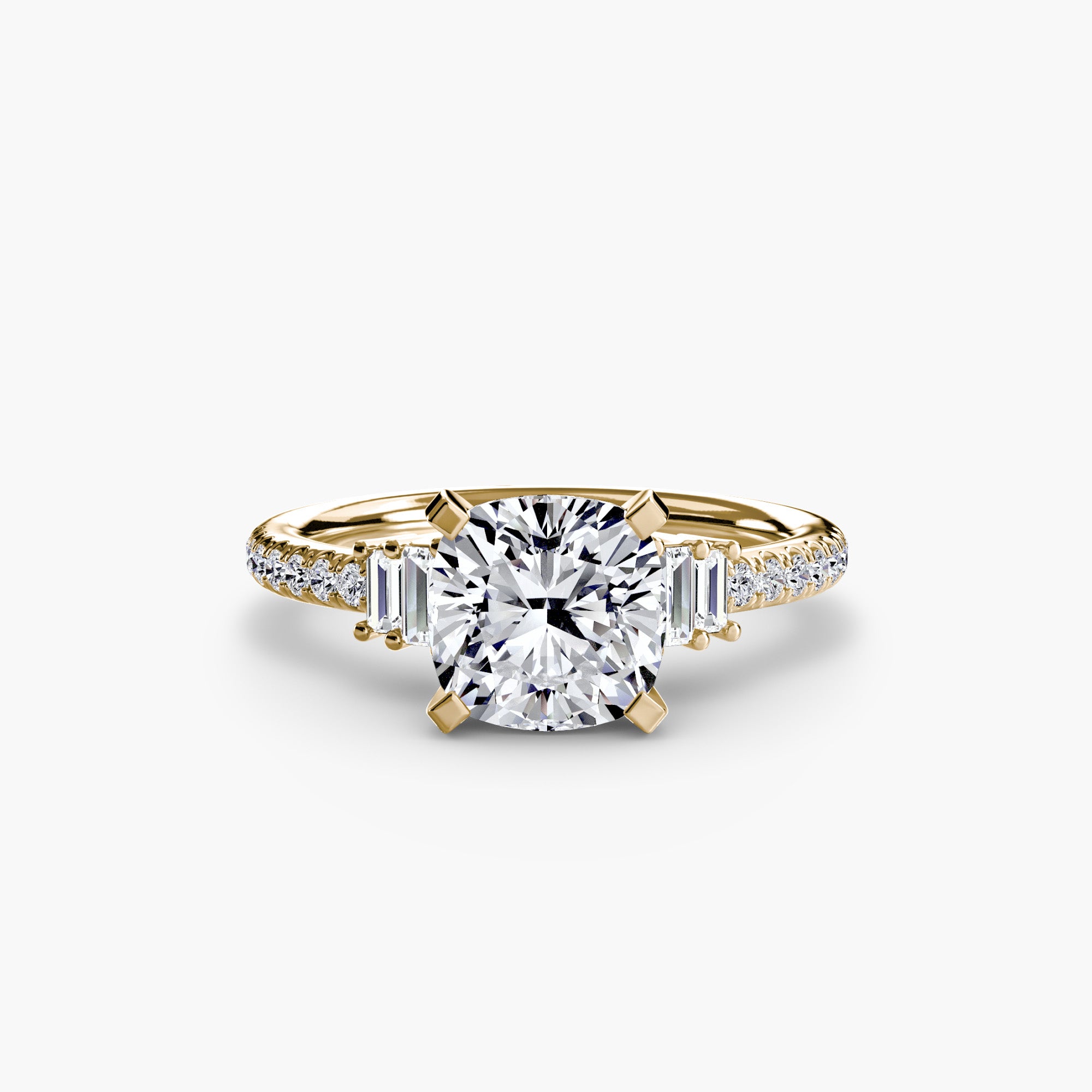 Solitaire mit Pavé 4