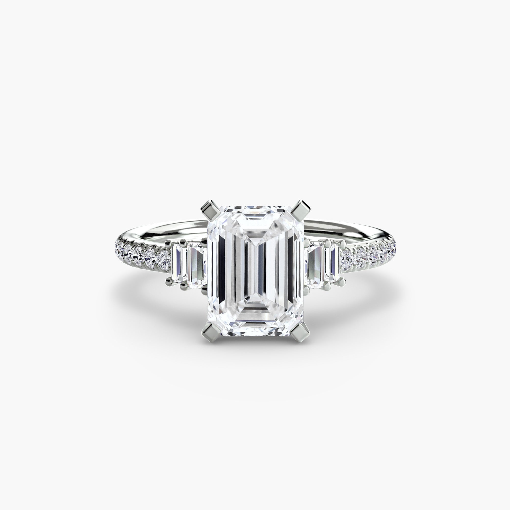 Solitaire mit Pavé 4