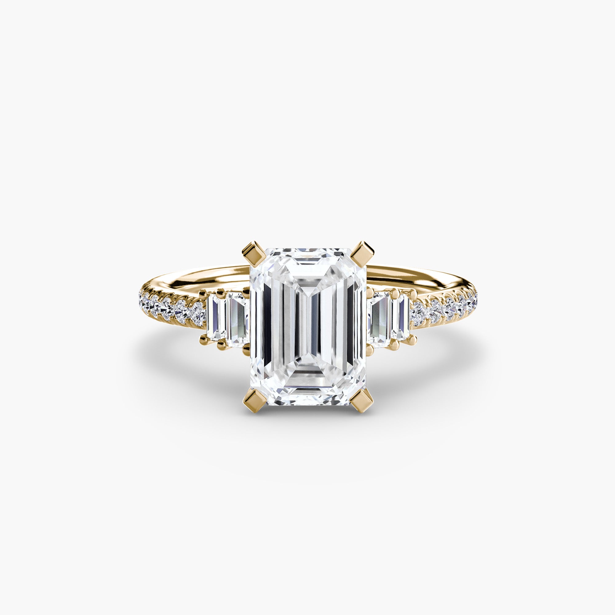 Solitaire mit Pavé 4