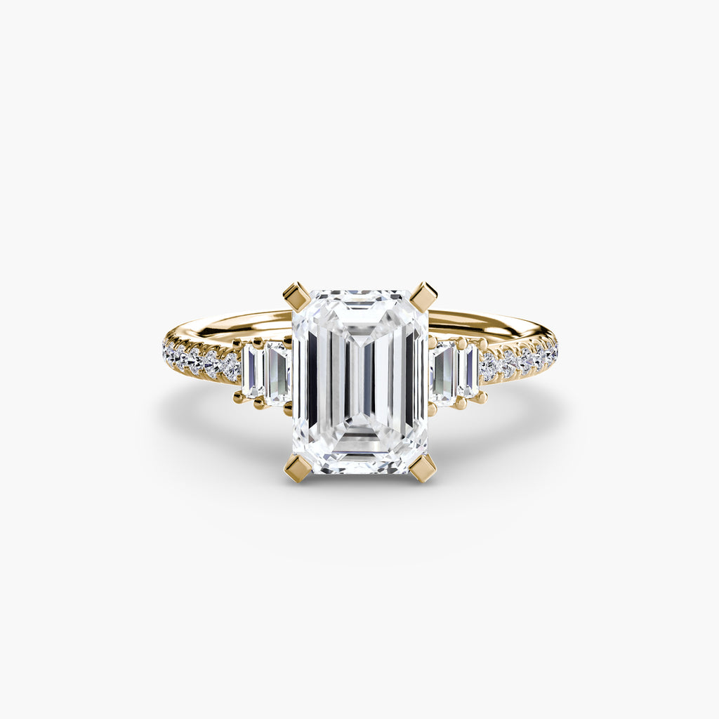 Solitaire mit Pavé 4