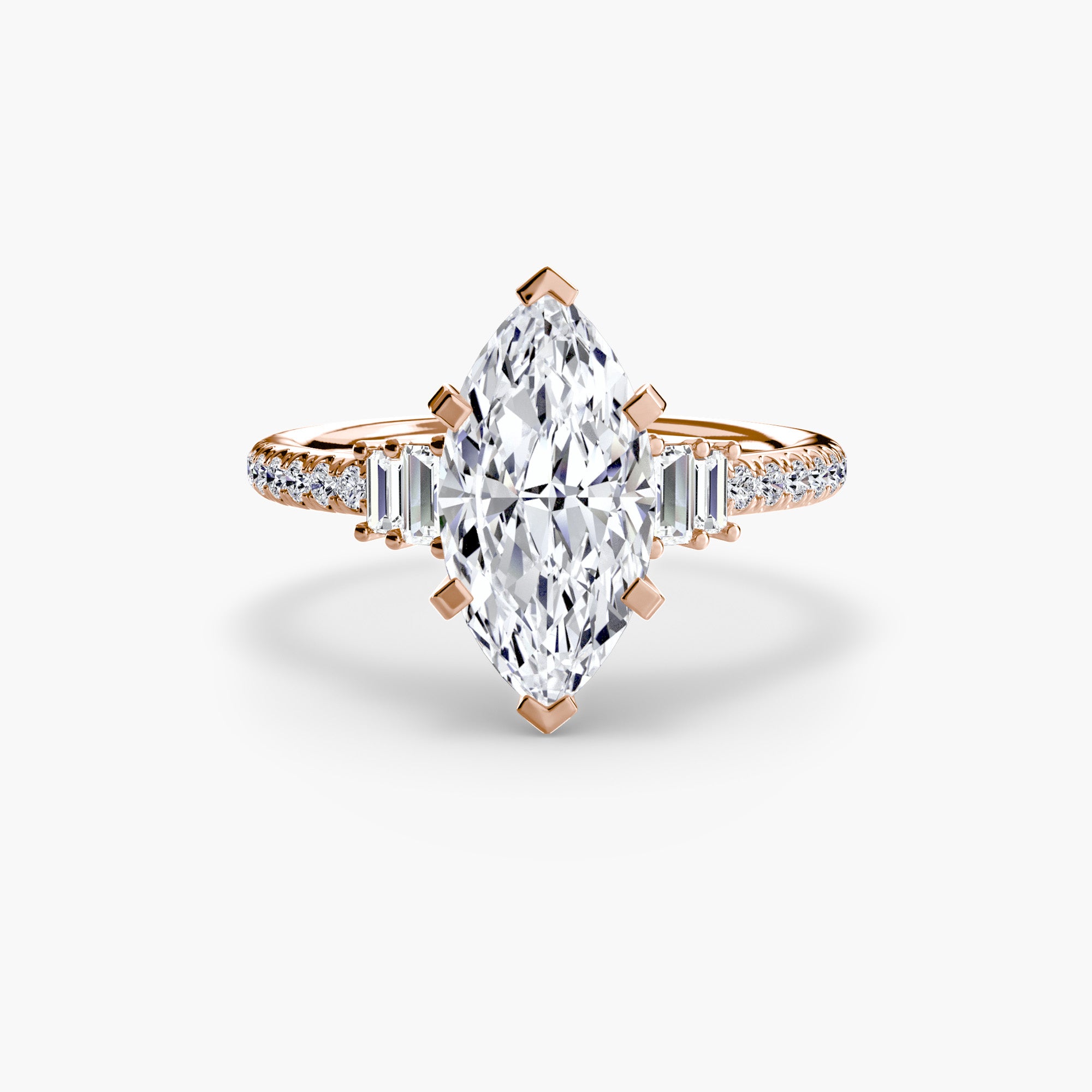 Solitaire mit Pavé 4