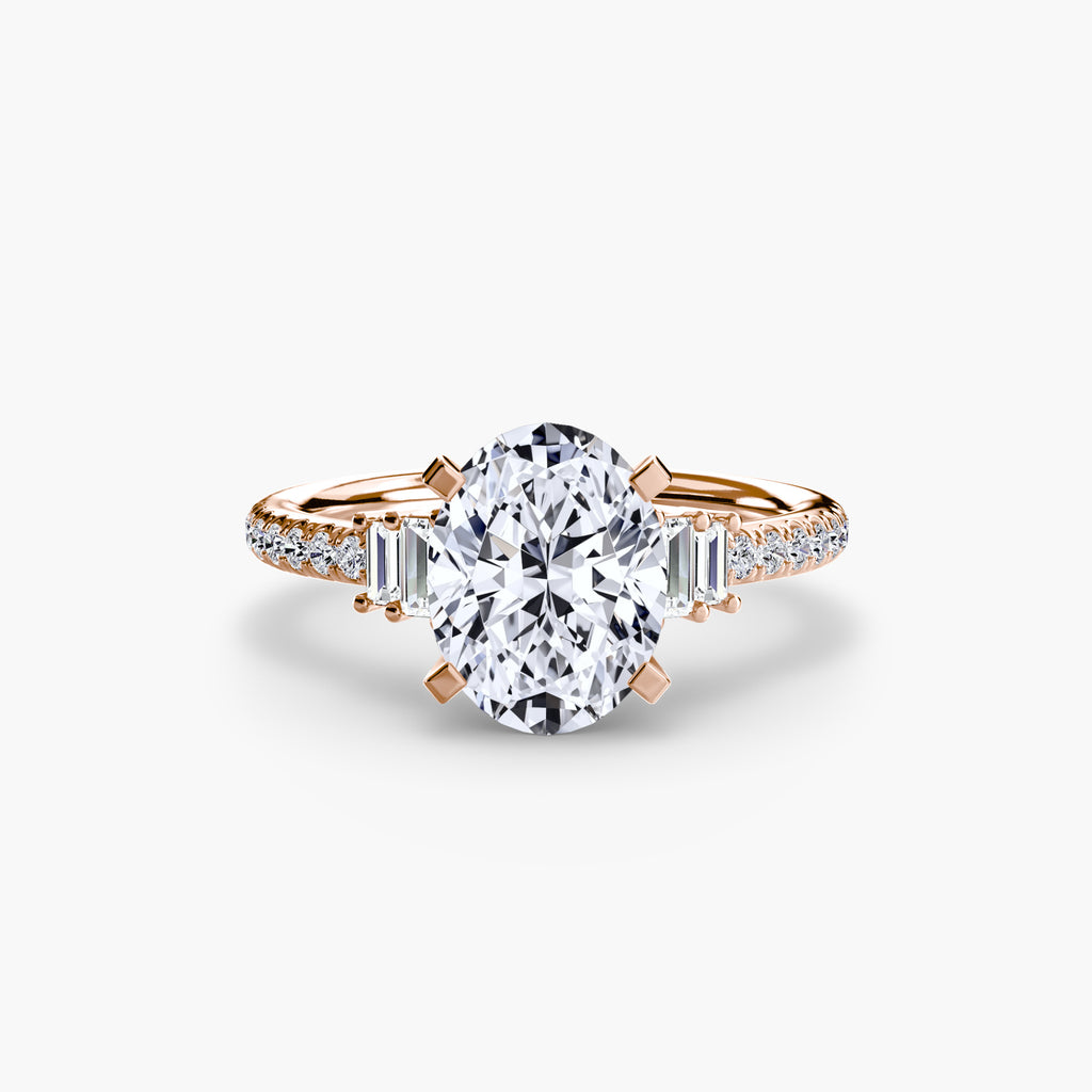 Solitaire mit Pavé 4