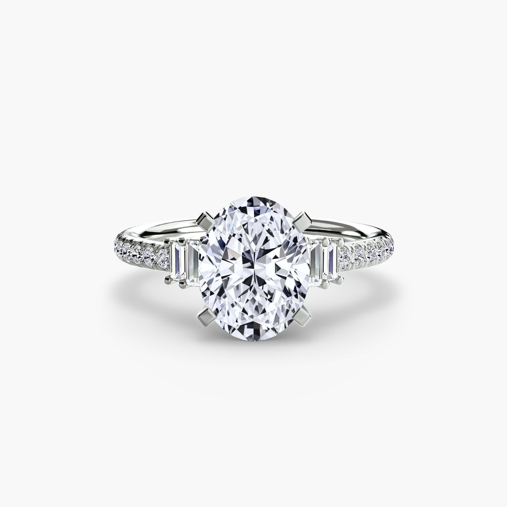 Solitaire mit Pavé 4