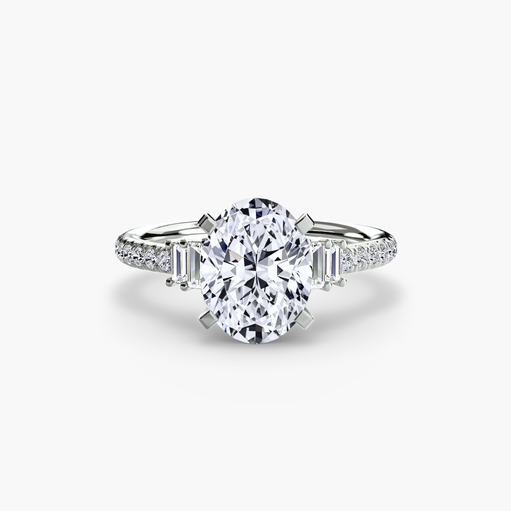 Solitaire mit Pavé 4