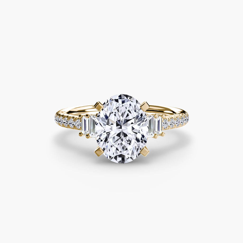 Solitaire mit Pavé 4