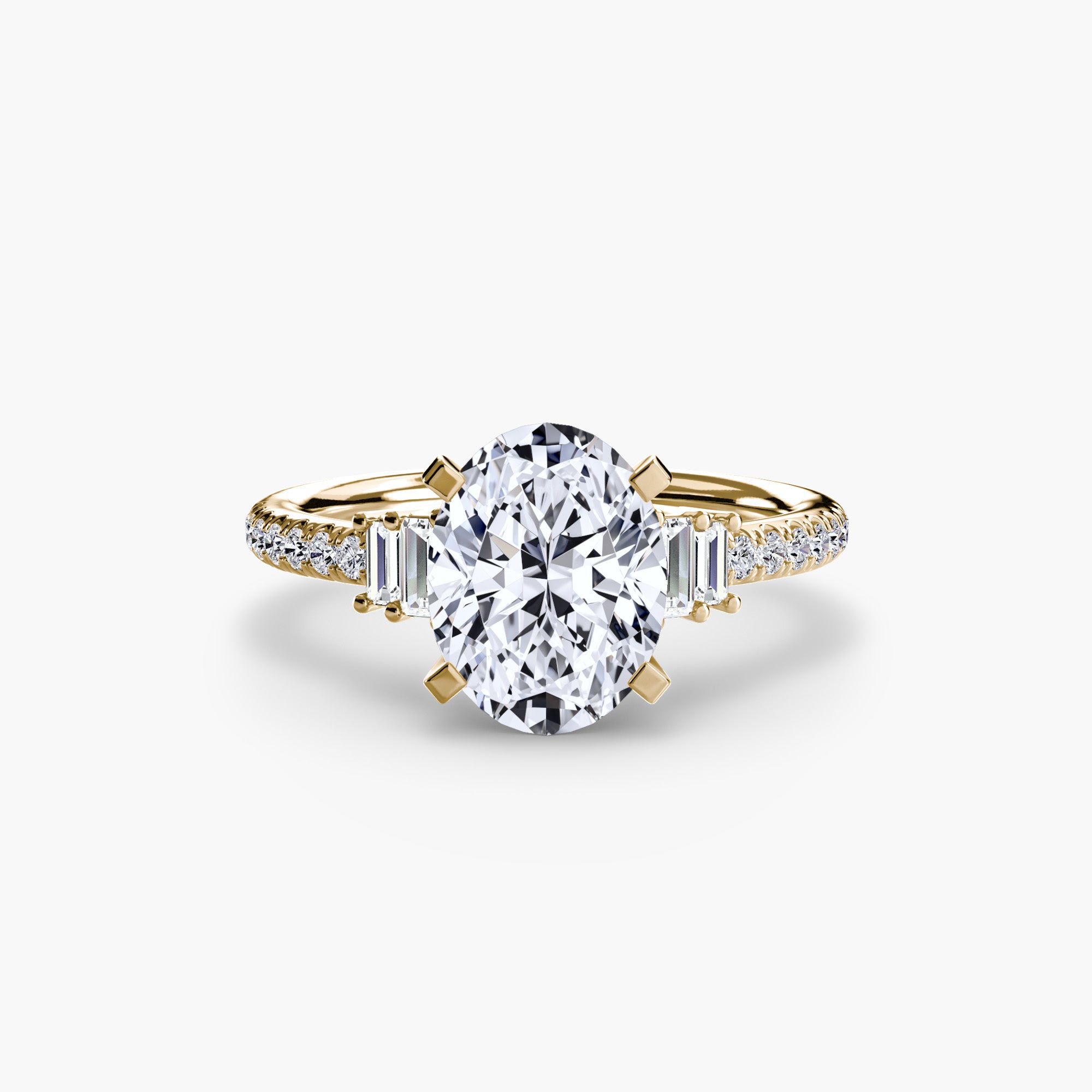 Solitaire mit Pavé 4