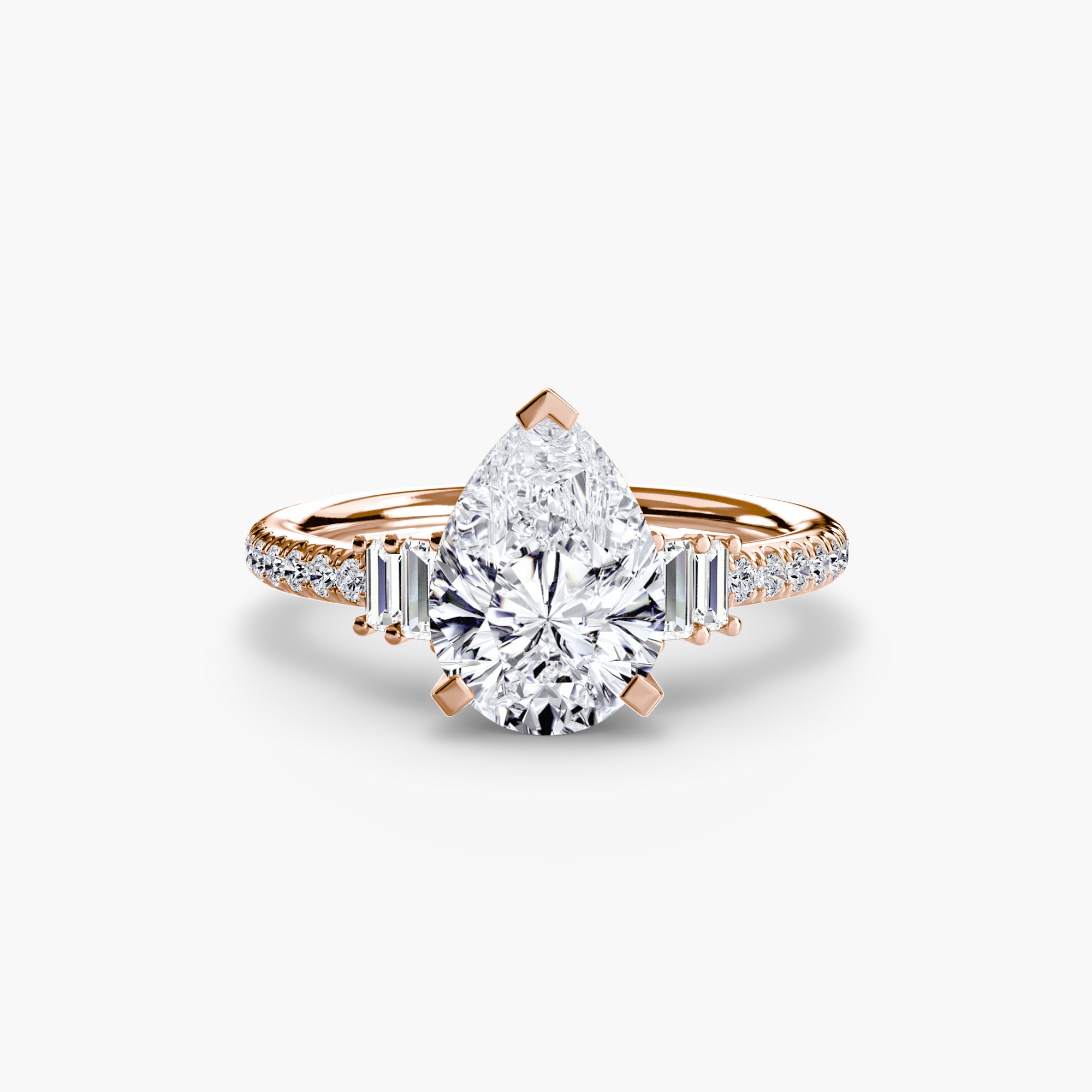 Solitaire mit Pavé 4