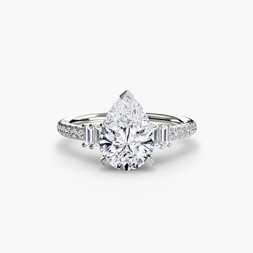 Solitaire mit Pavé 4