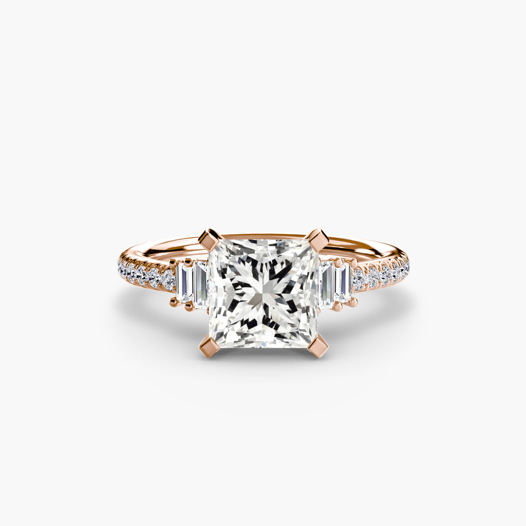 Solitaire mit Pavé 4
